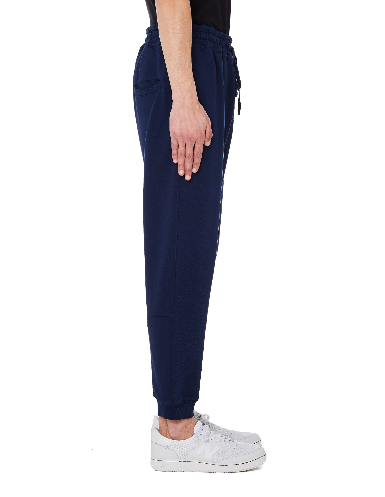 Haider Ackermann Blue Cotton Sweatpants