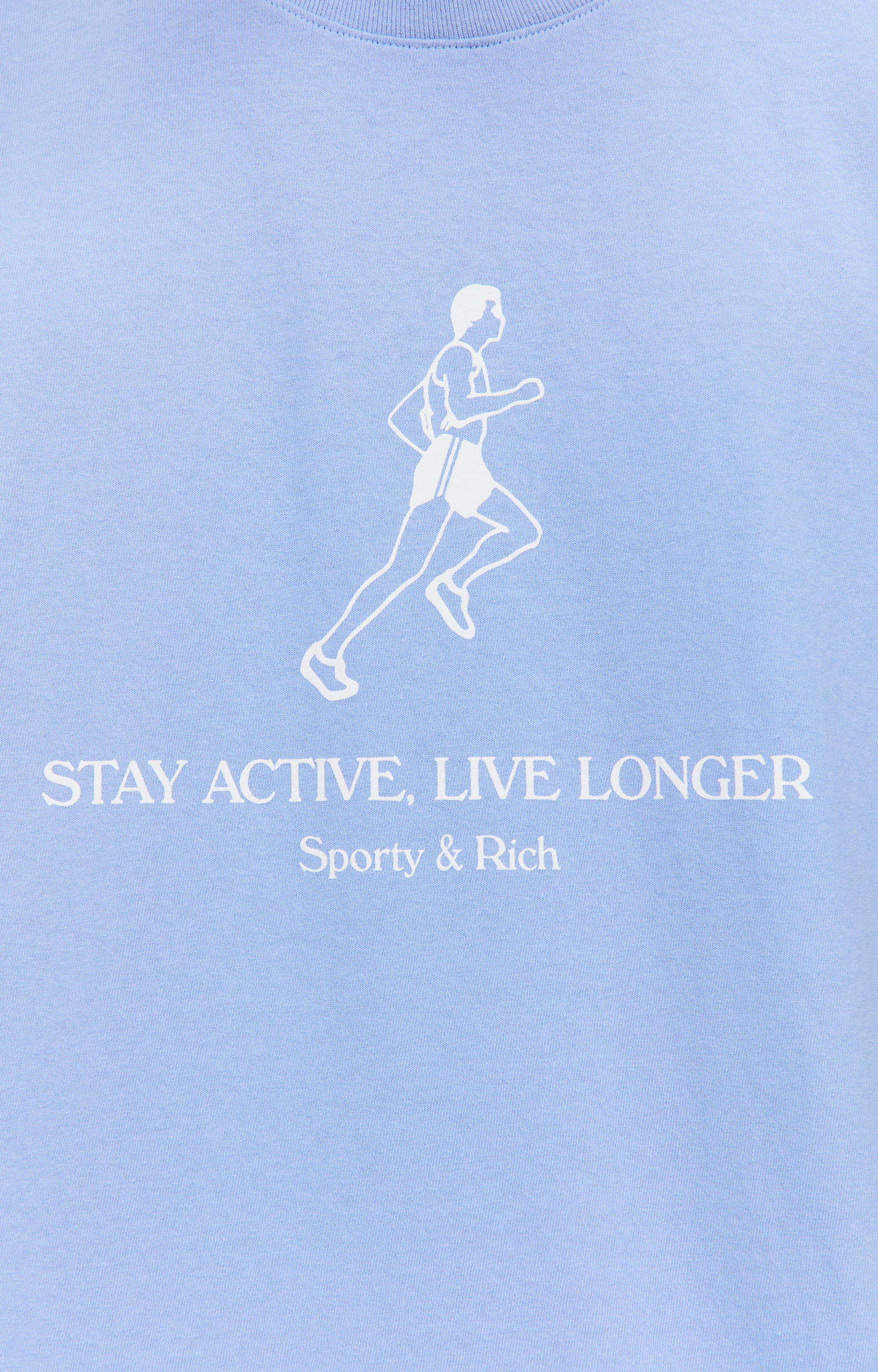 SPORTY & RICH \'Stay active\' printed t-shirt