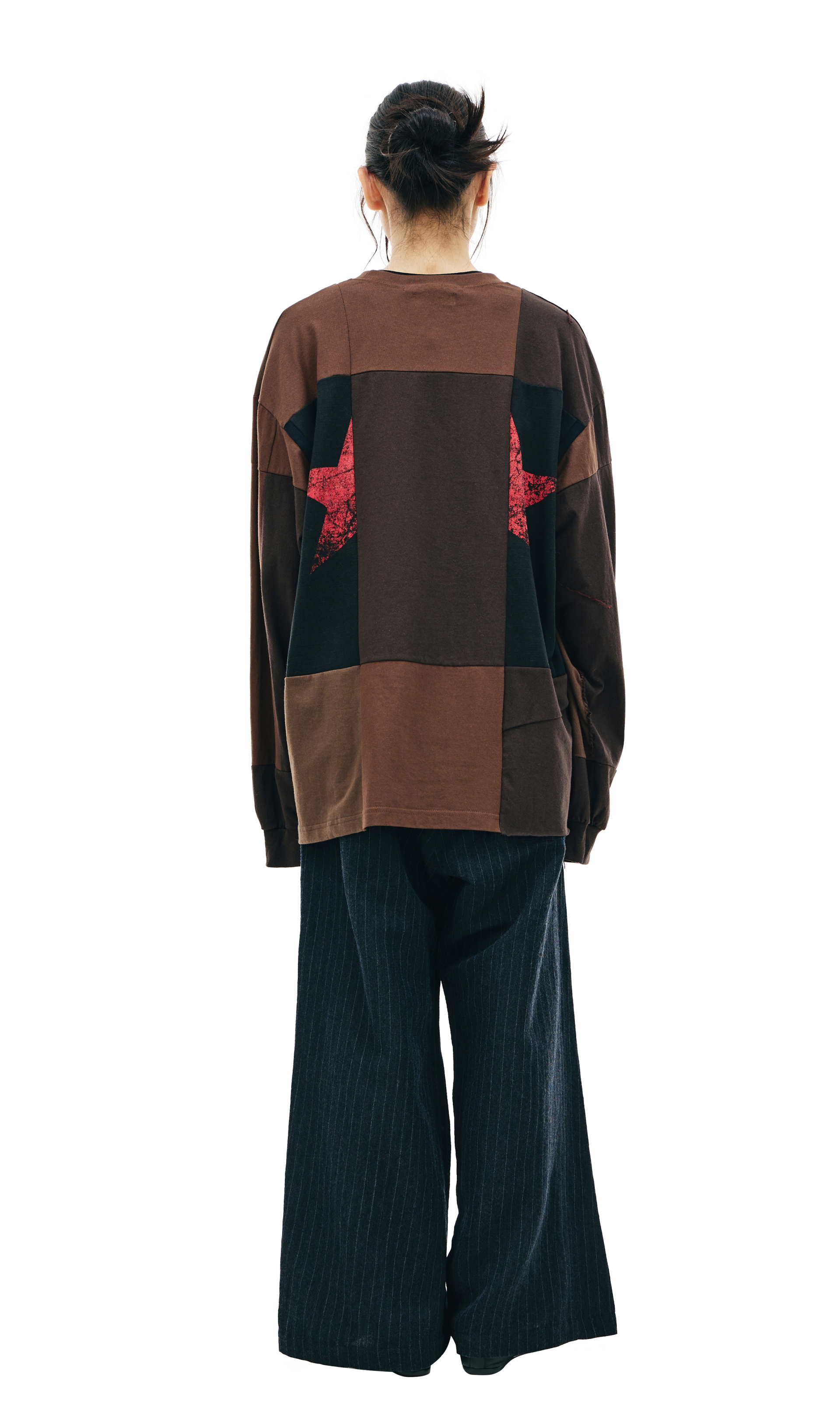 Children of the discordance Patchwork long sleeve t-shirt