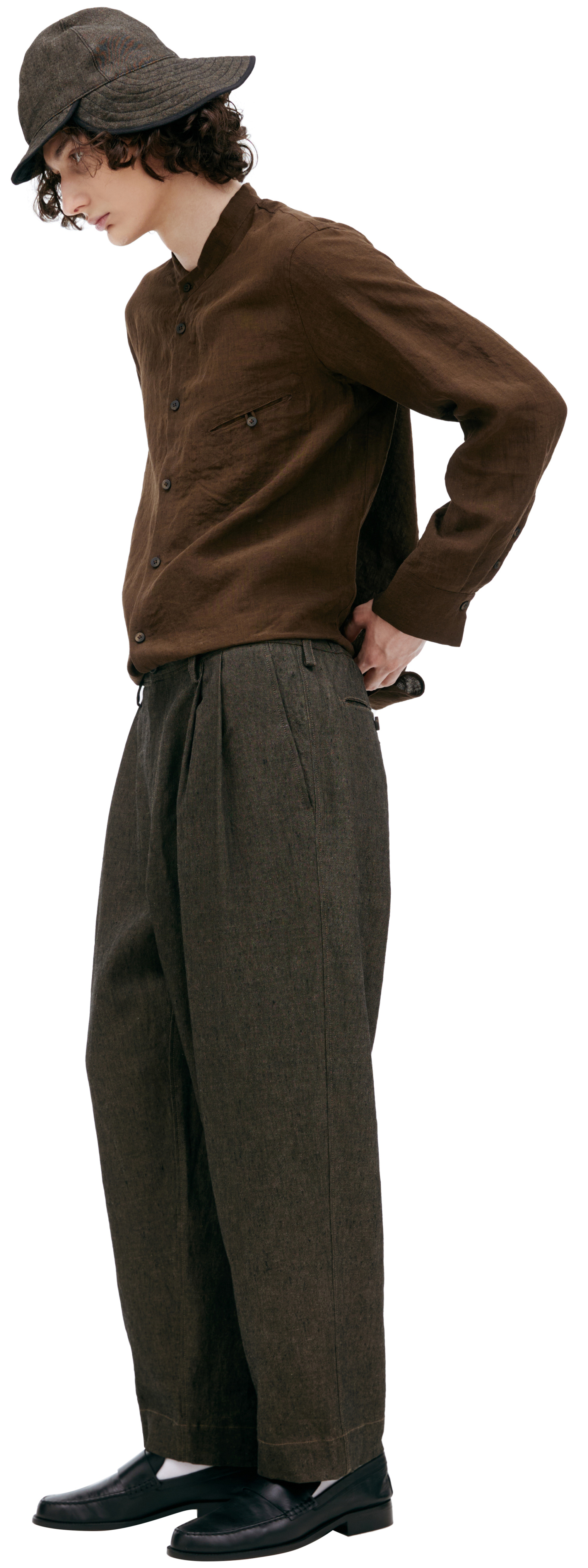 Ziggy Chen Khaki trousers