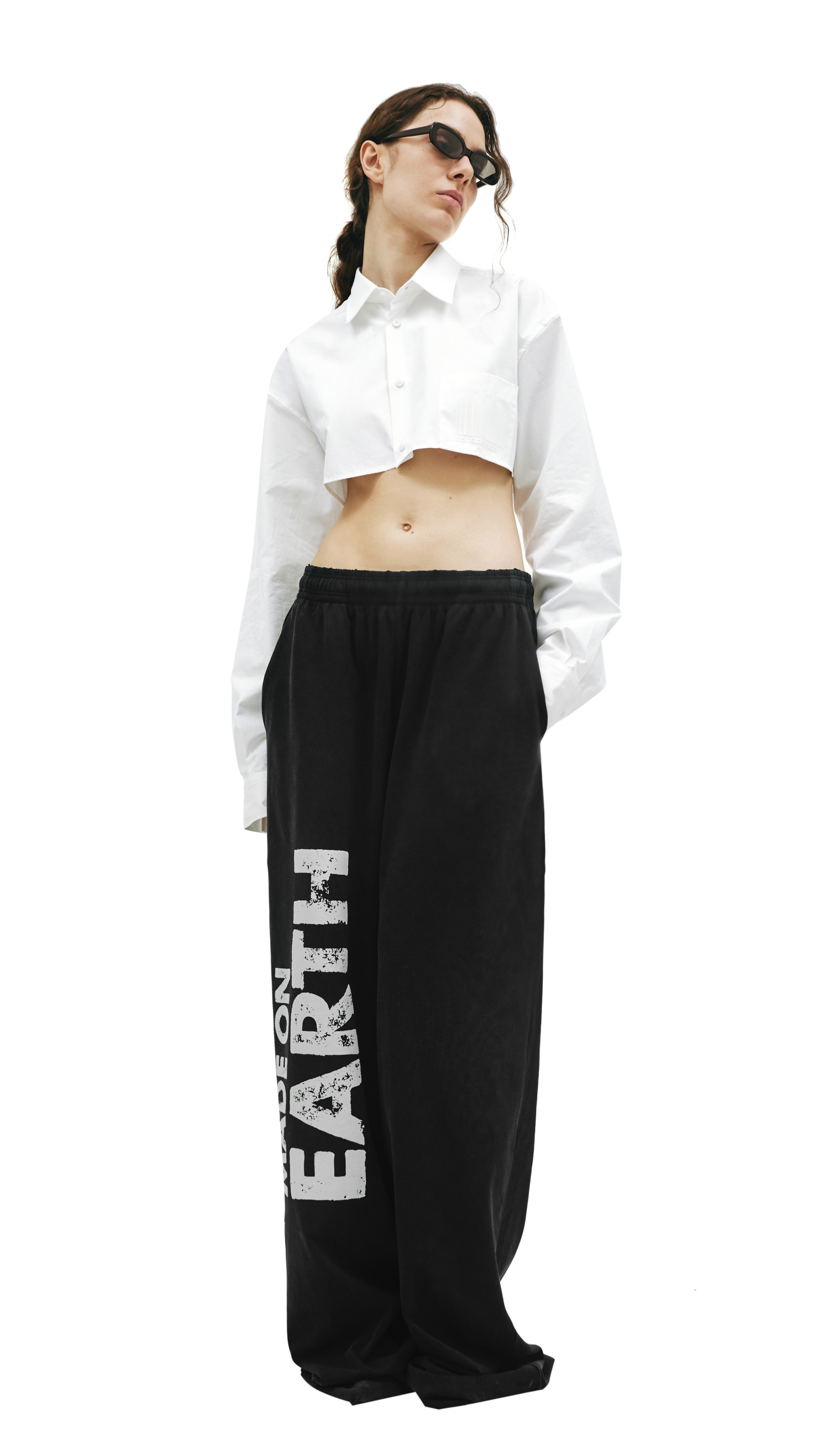VETEMENTS Made on earth baggy sweatpants