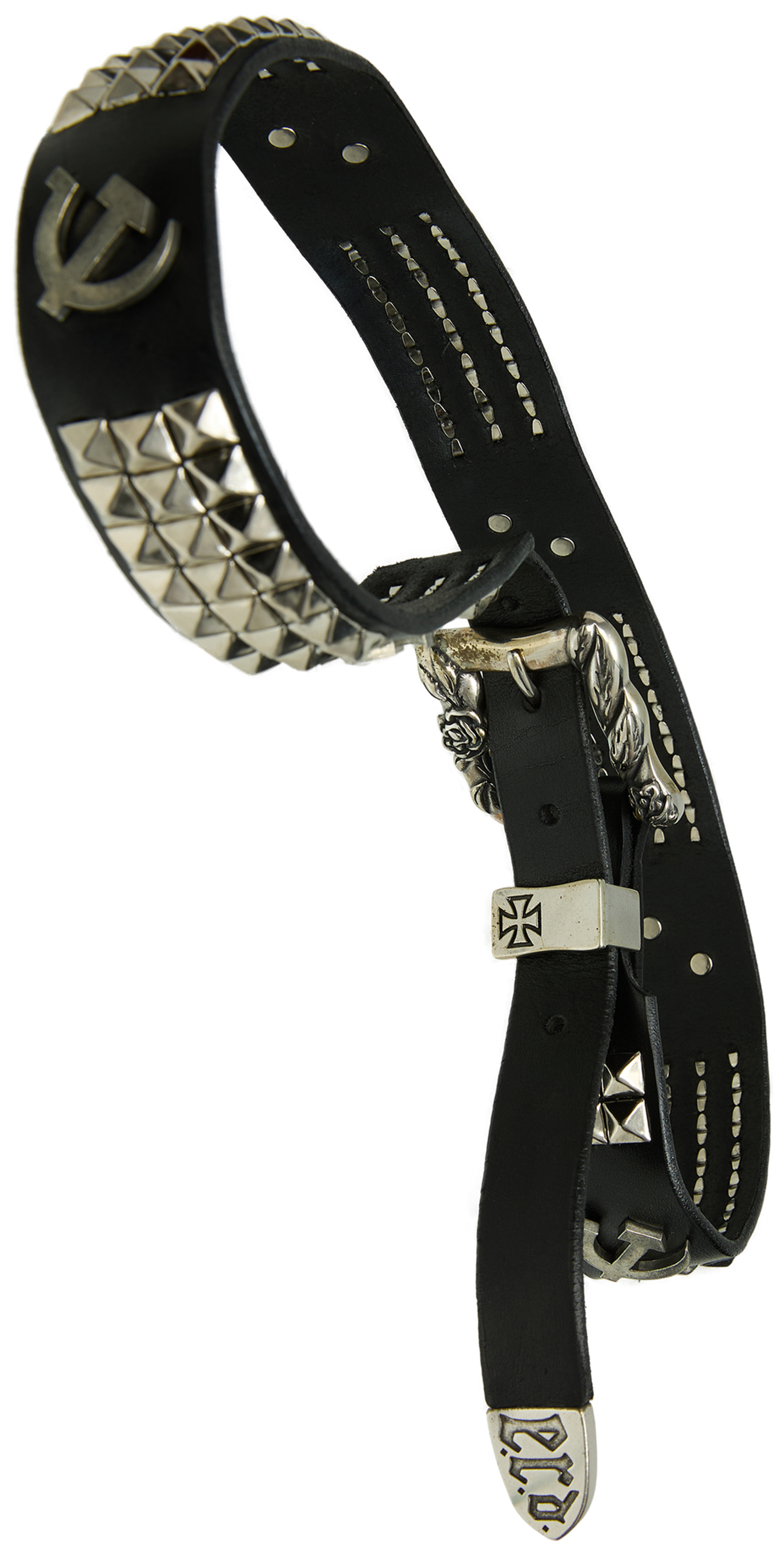 Enfants Riches Déprimés Belt with sickle and hammer