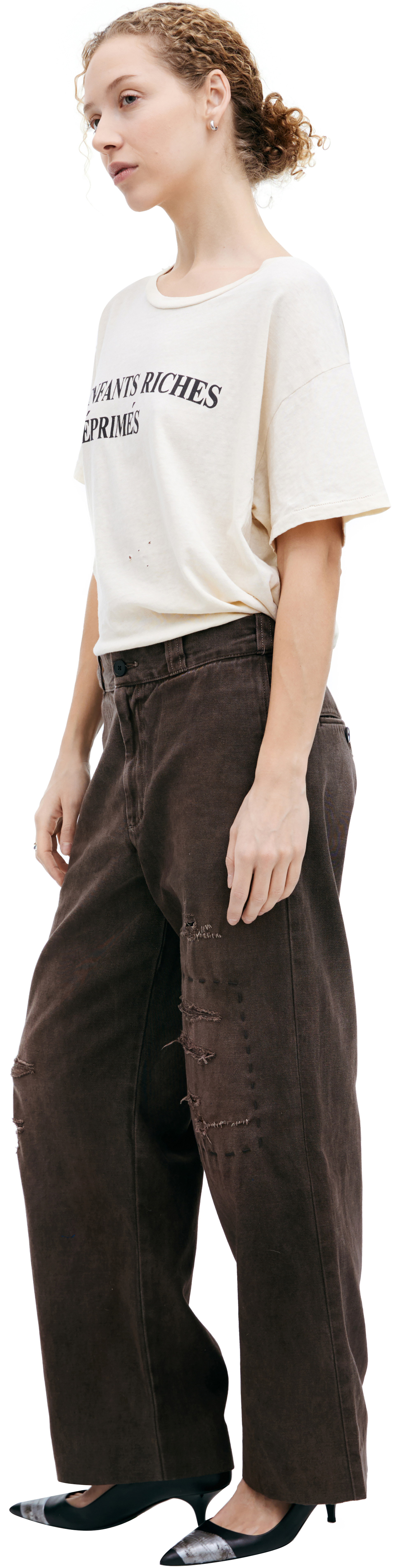 Enfants Riches Déprimés Cotton & Linen Trousers