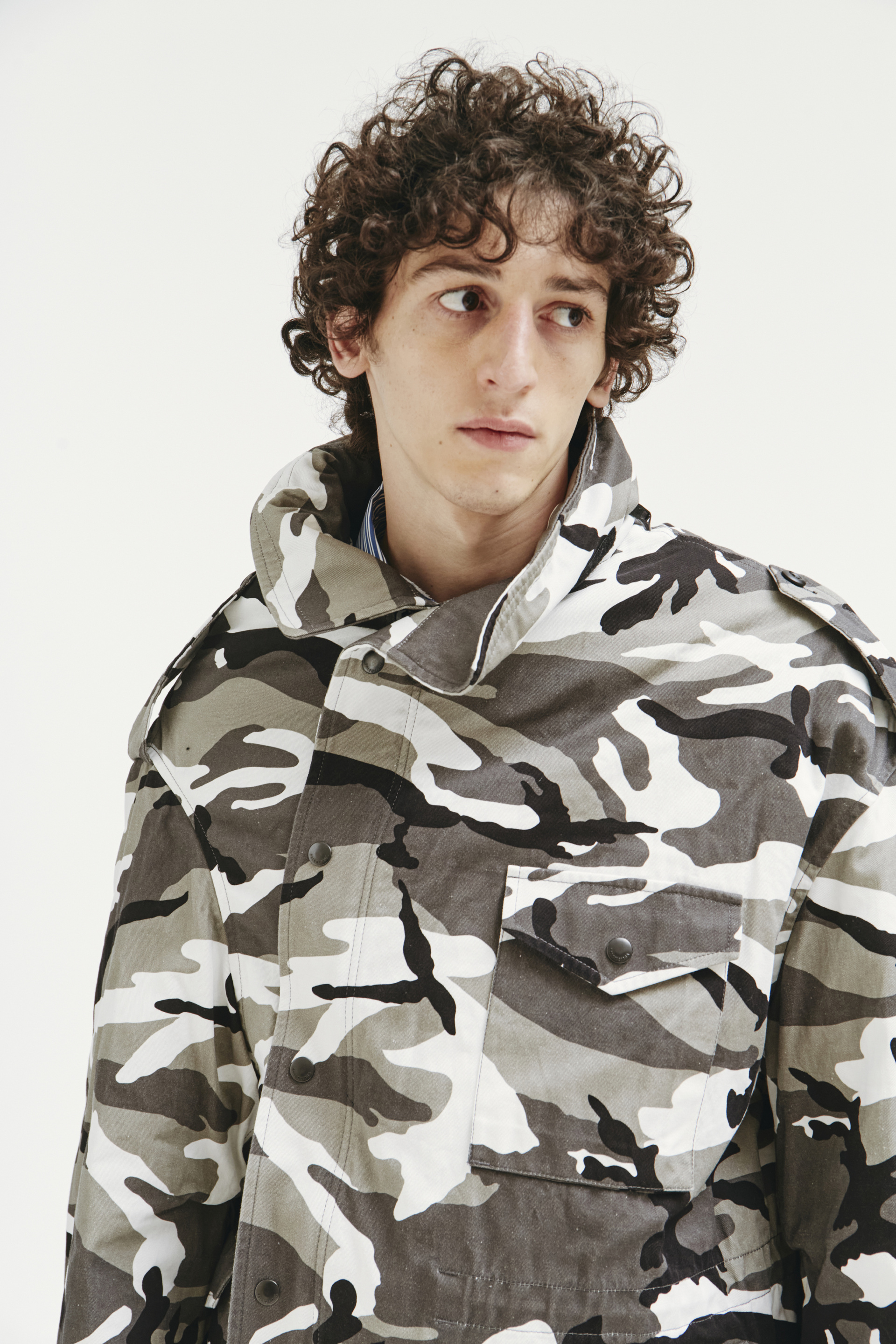 balenciaga camo jacket