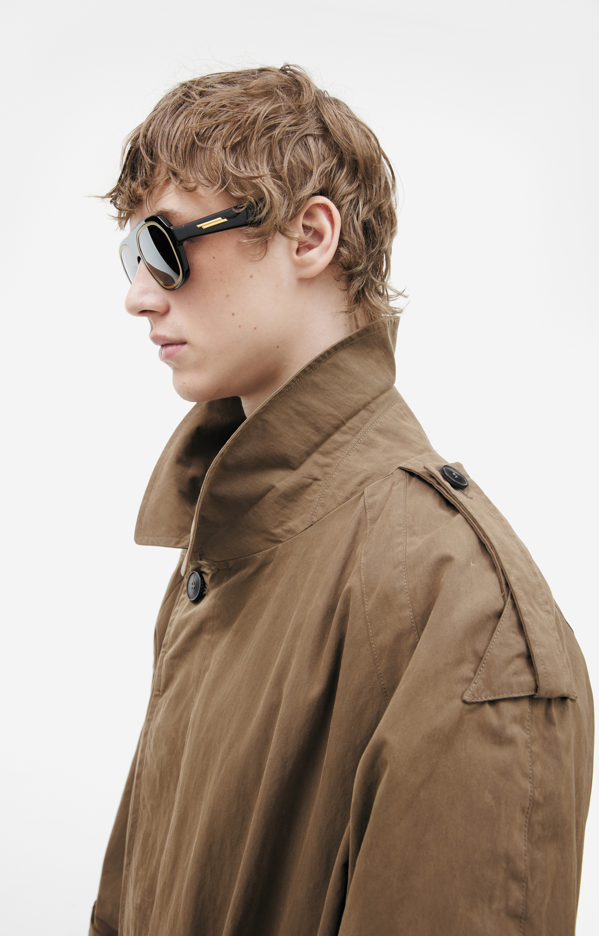 Enfants Riches Déprimés Trench coat with belt