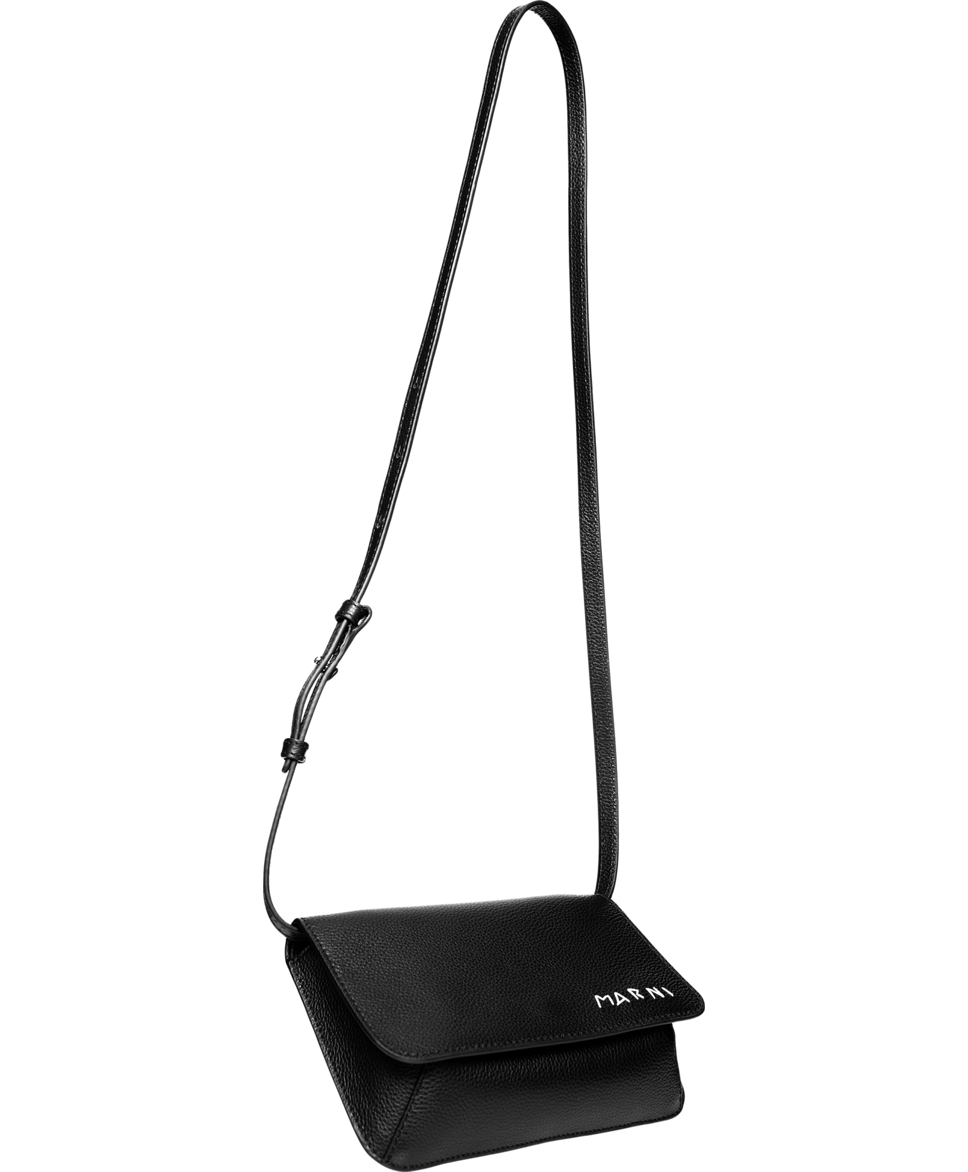 Marni Black hand-stitched bag