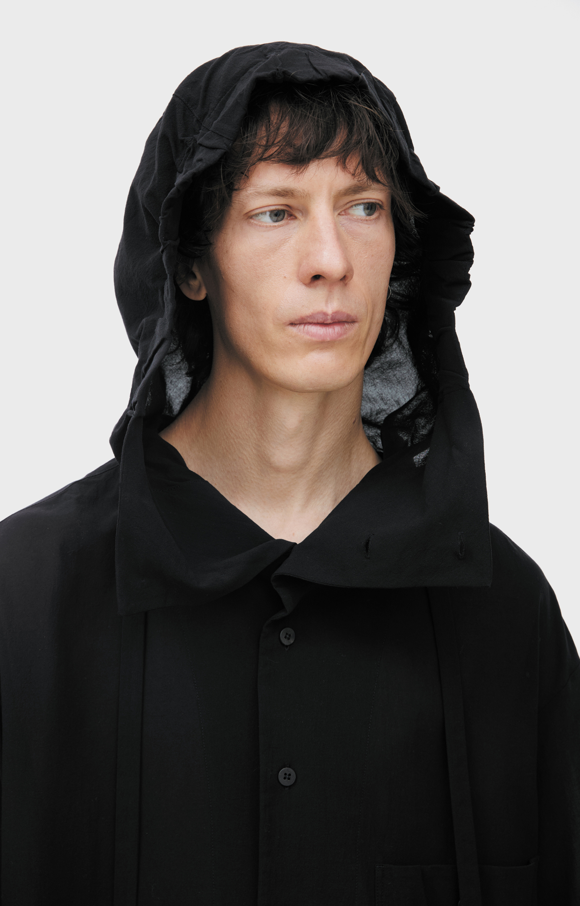 Ziggy Chen Hooded shirt