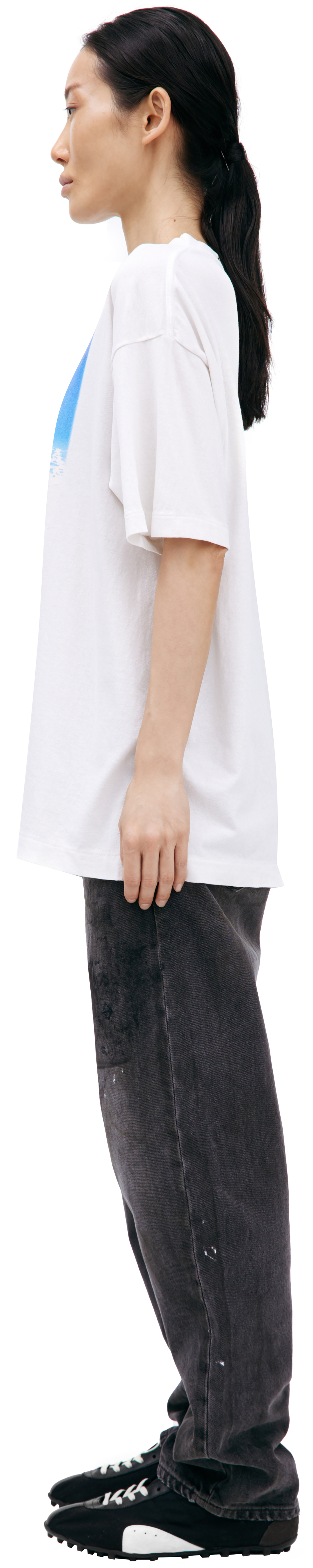 Saint Mxxxxxx White print T-shirt