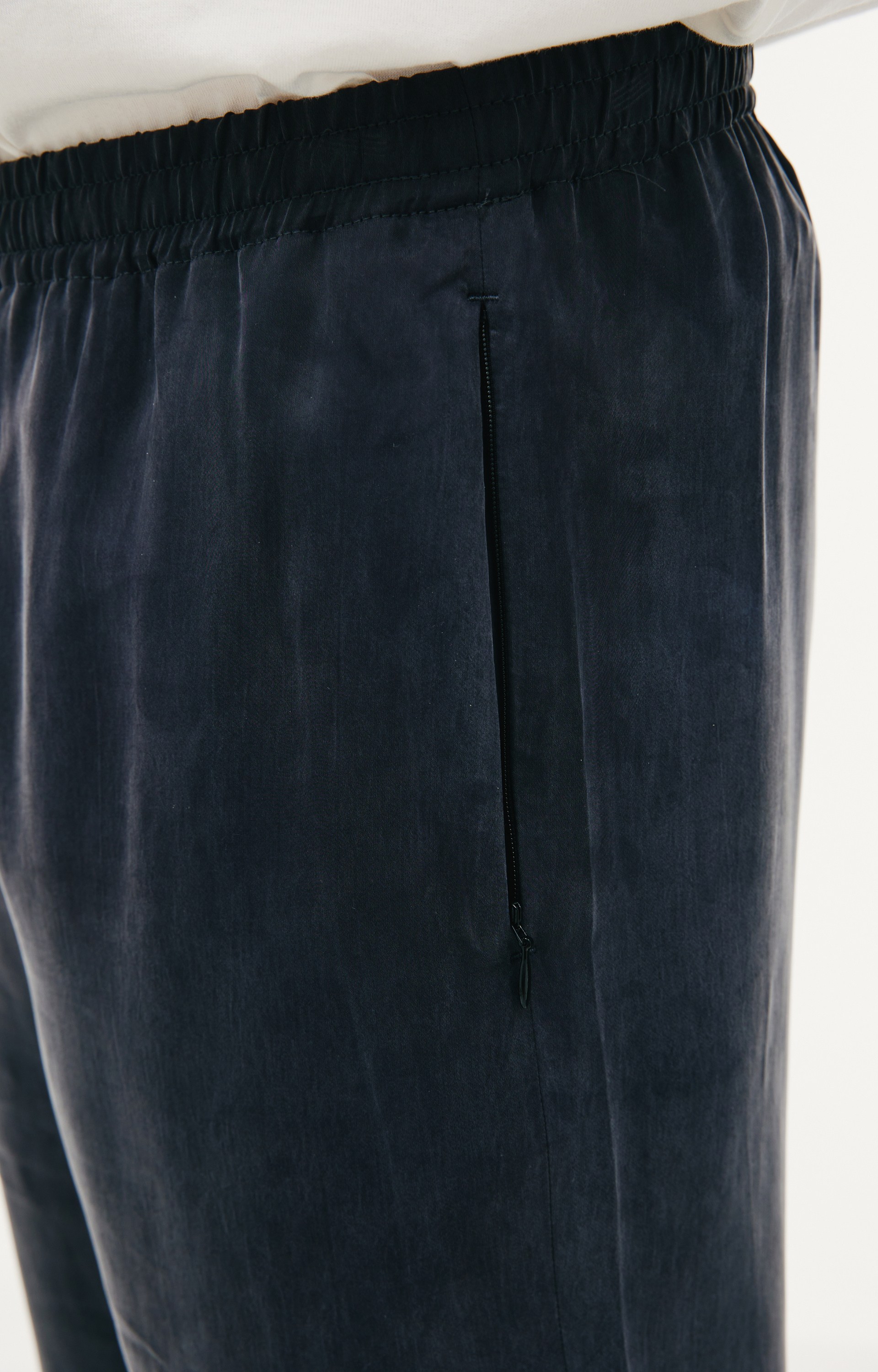 KIMMY Dark grey straight trousers