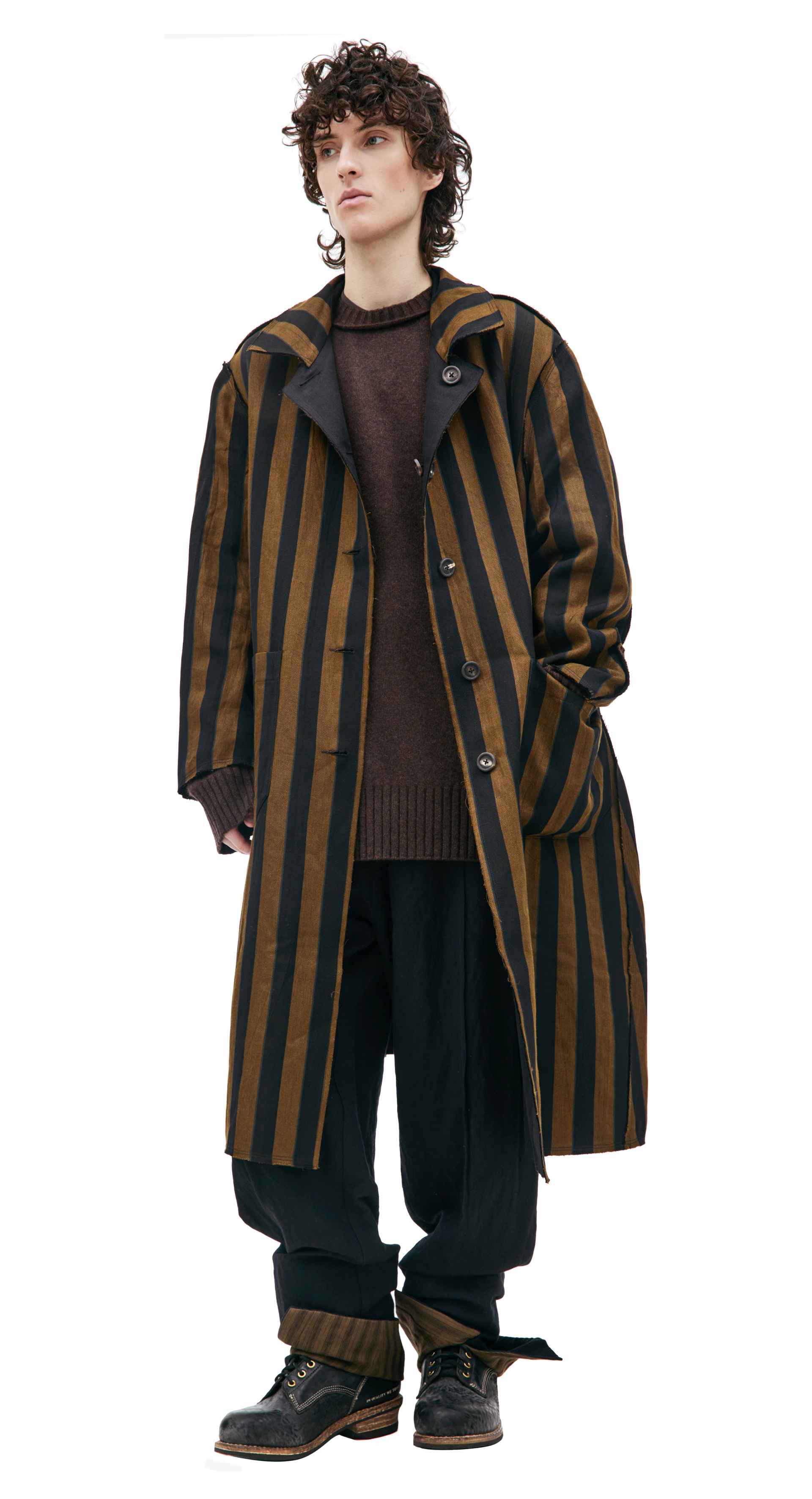 Ziggy Chen REVERSIBLE SINGLE BRESTED COAT