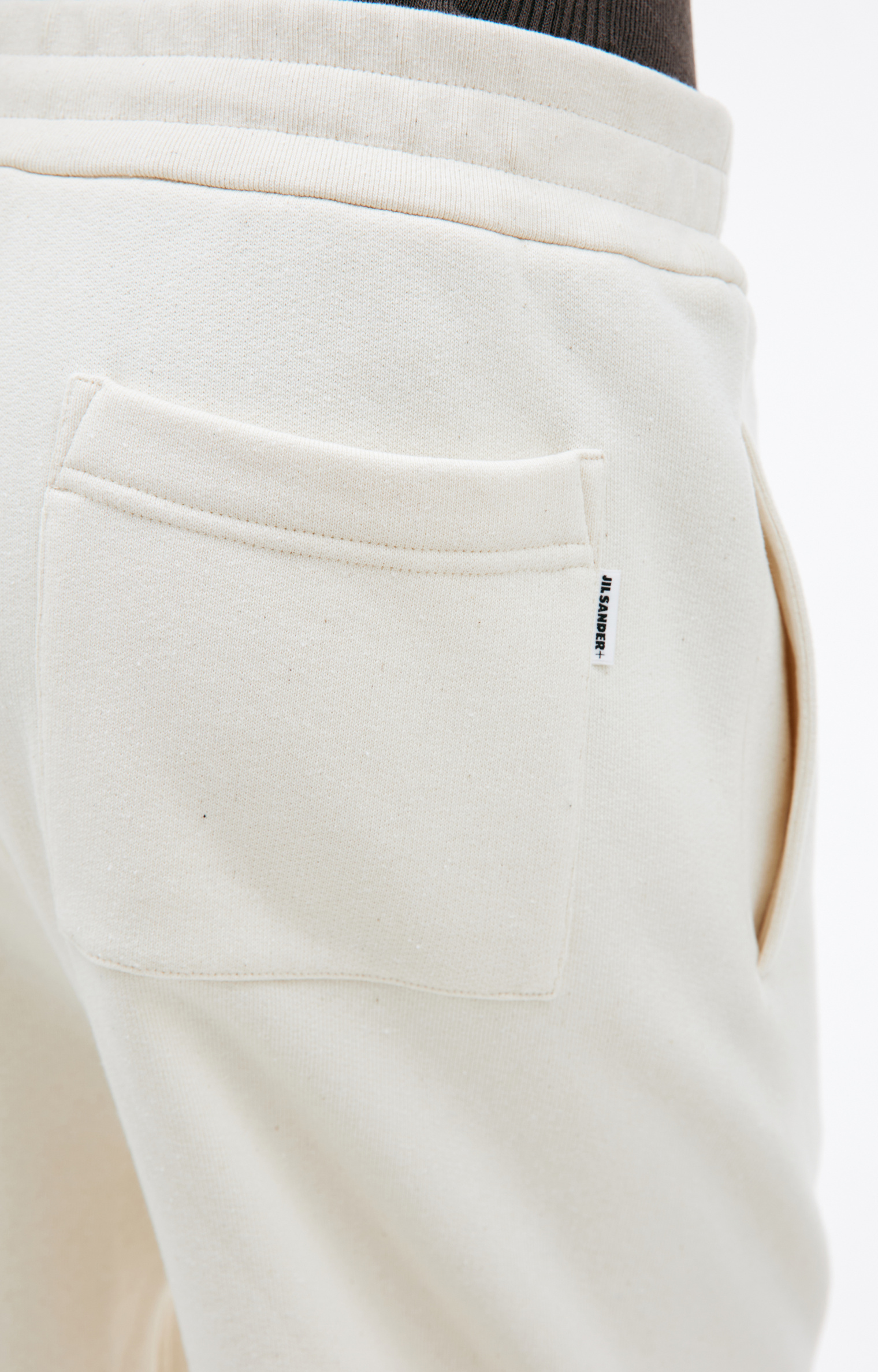 Jil Sander Beige cotton sweatpants