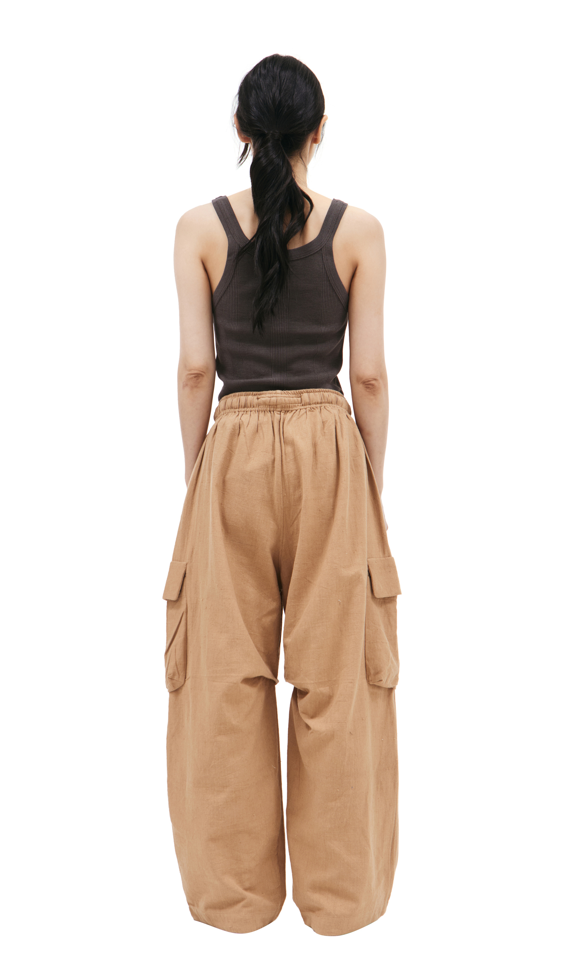 KARTIK Research Beige cargo trousers