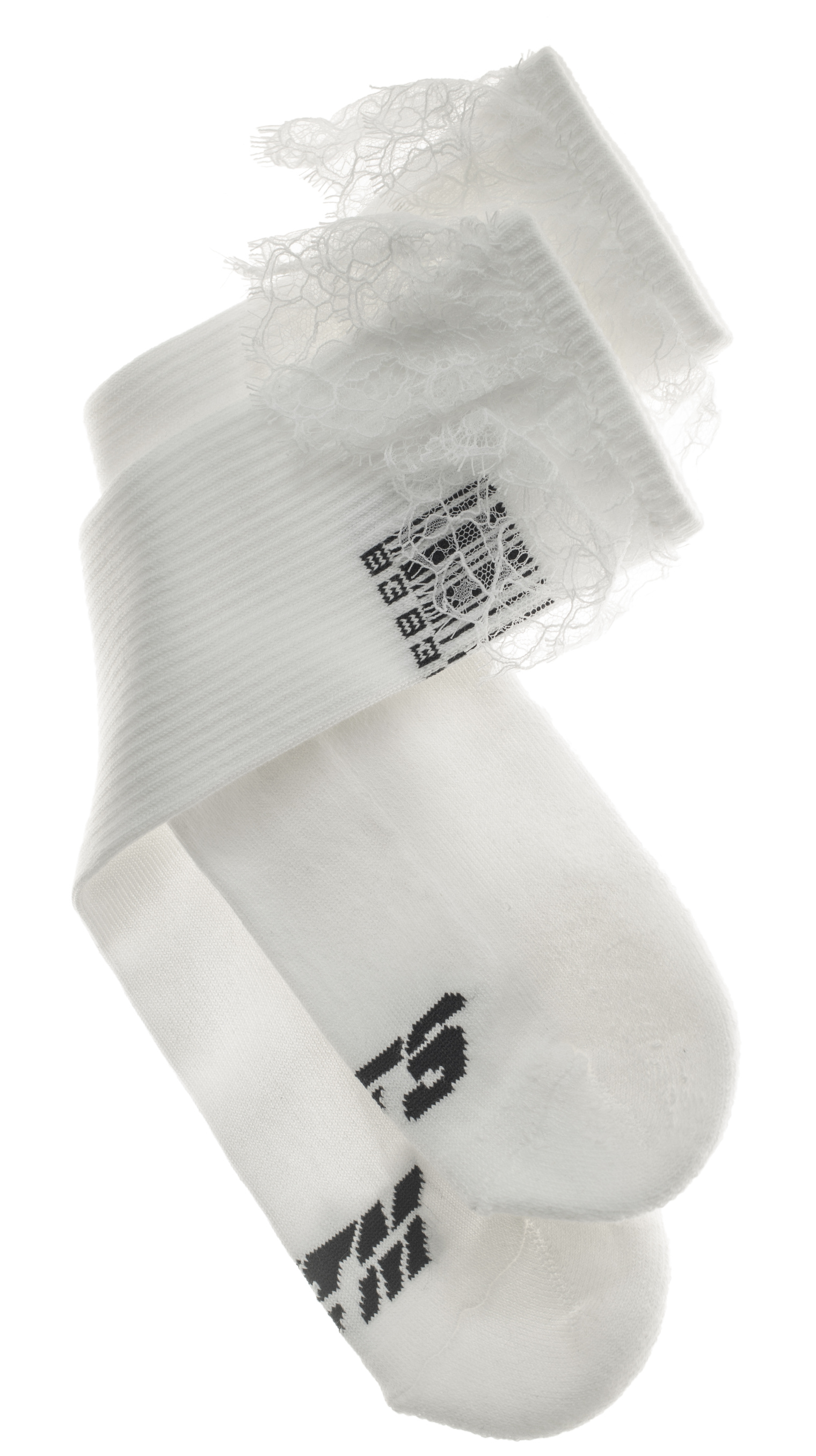 VTMNTS Сotton socks with ruffles