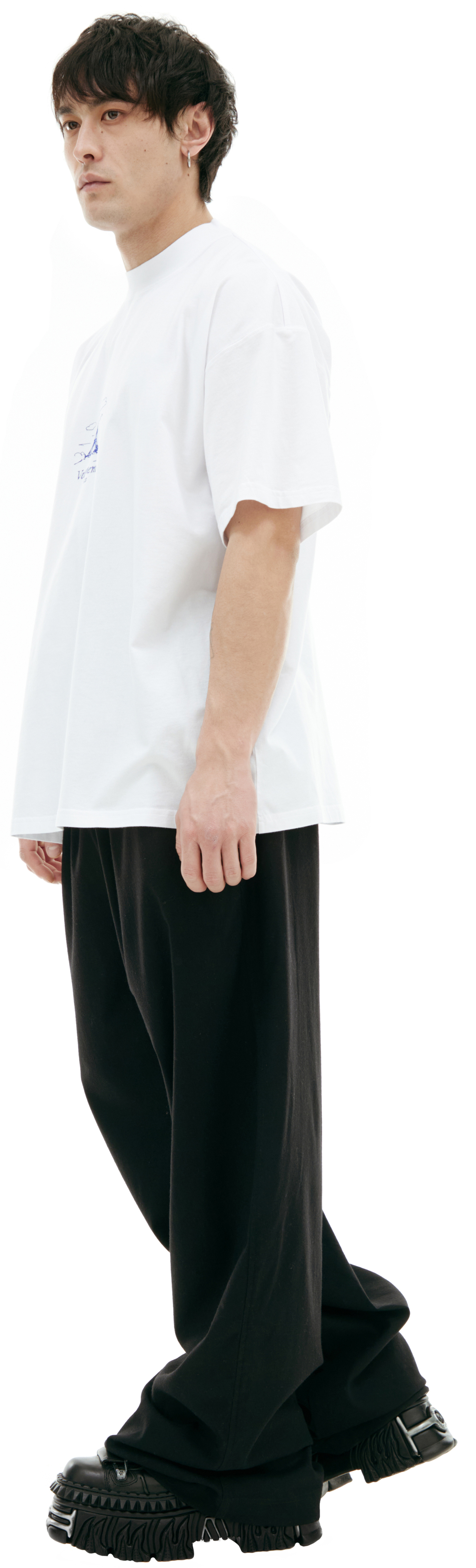 VETEMENTS White print T-shirt