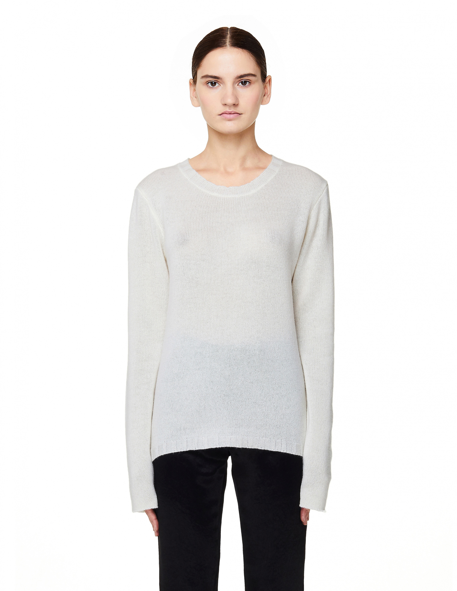 James Perse Ivory Cashmere Sweater