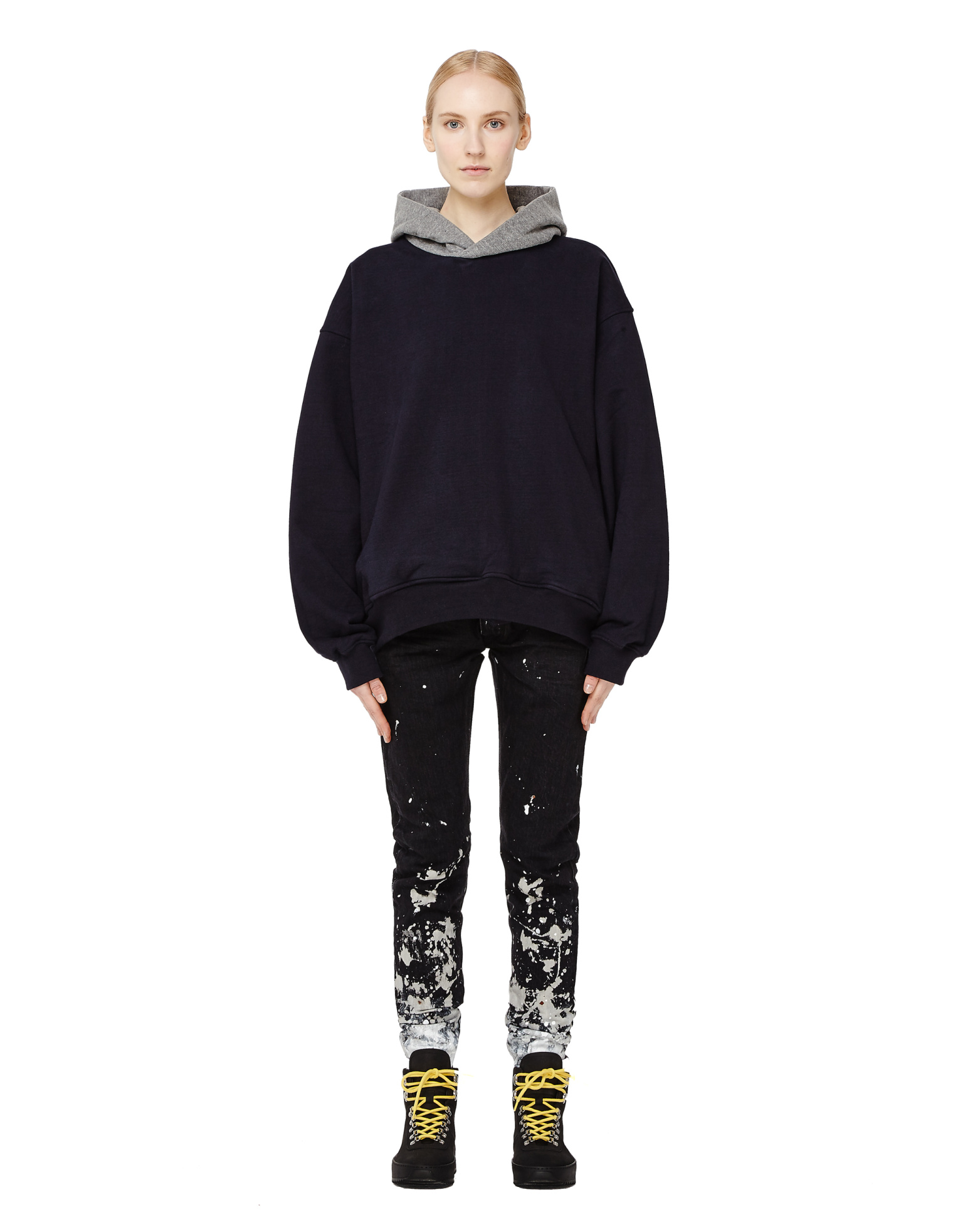 Fear of God Black Selvedge Denim Painters Jeans