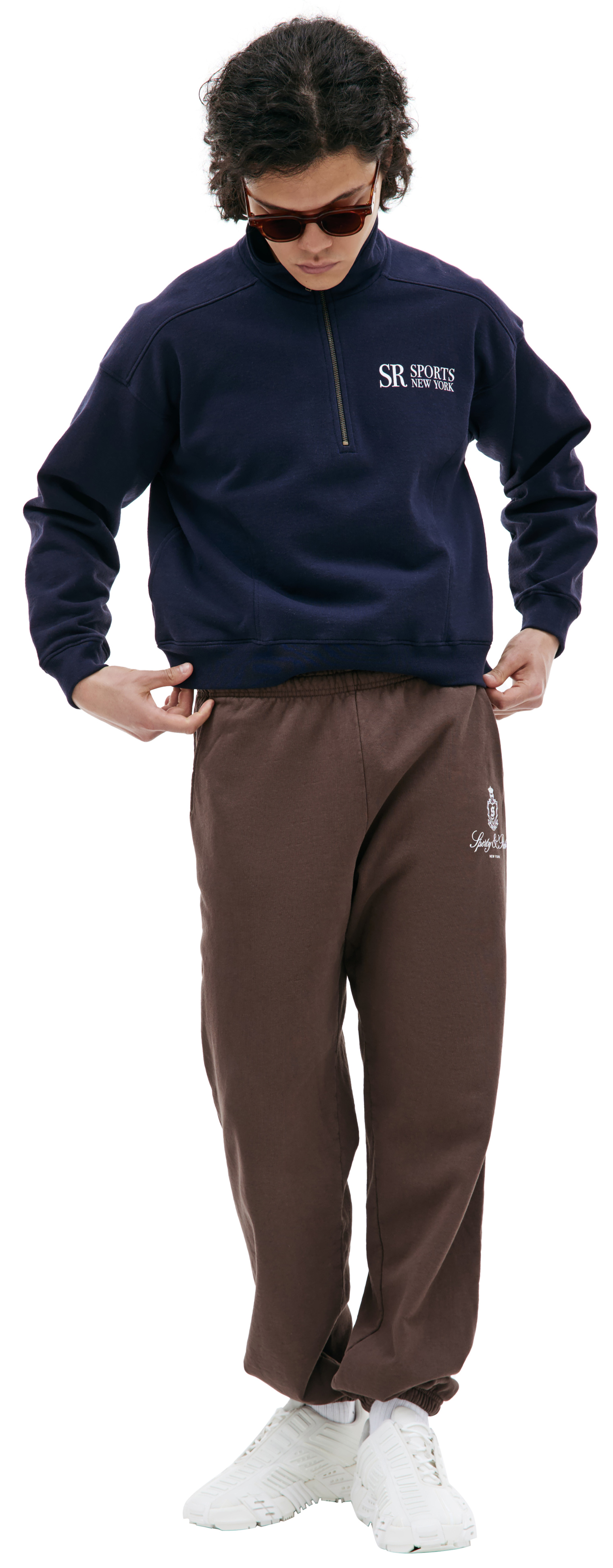 SPORTY & RICH Vendom cotton sweatpants