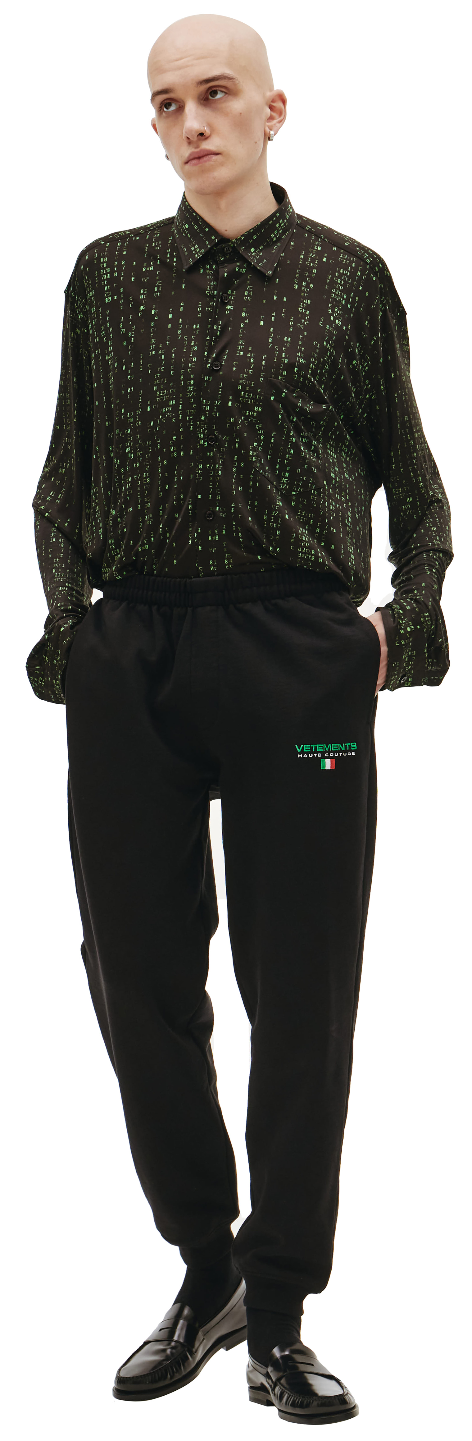 VETEMENTS Haute Couture Logo Sweatpants