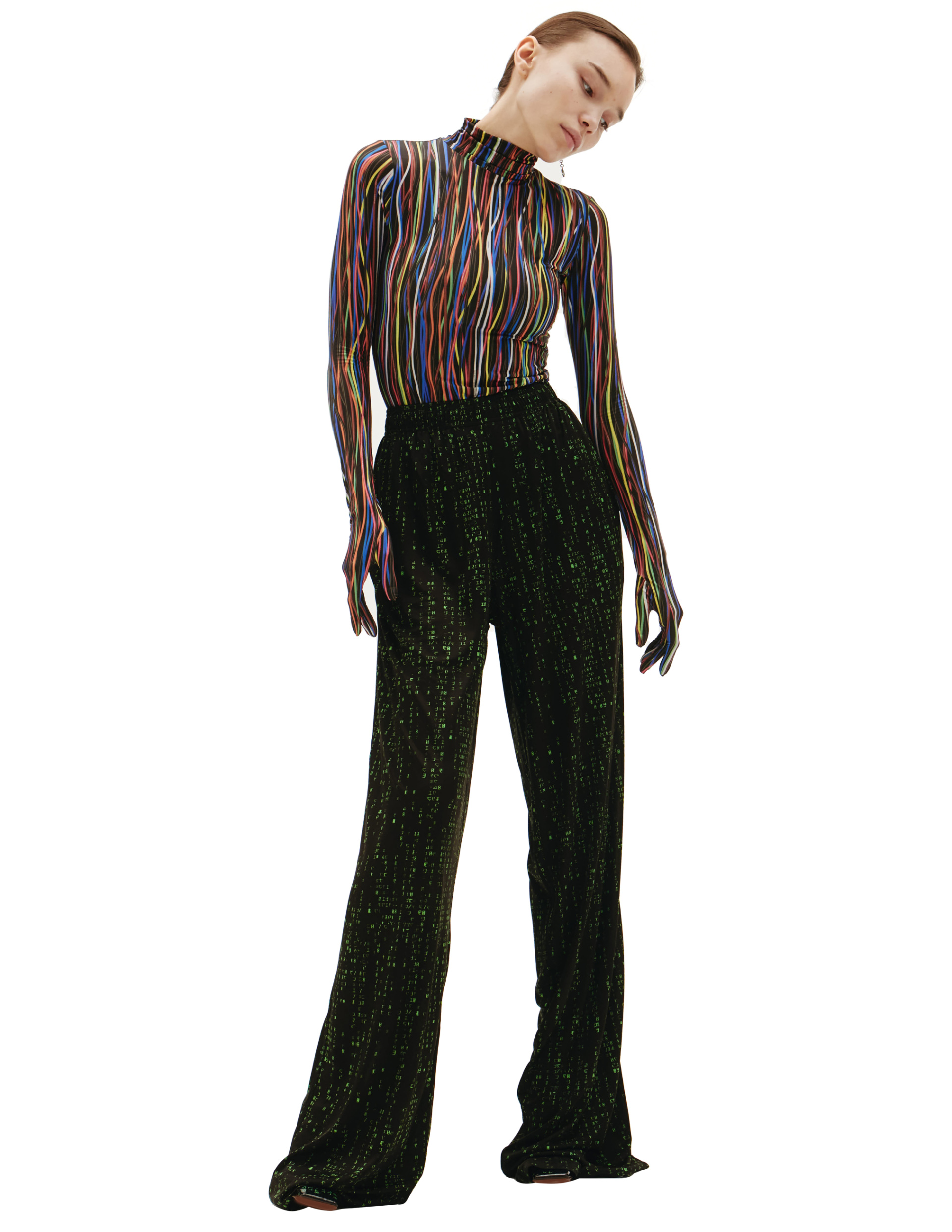 VETEMENTS The Matrix Pyjama Pants