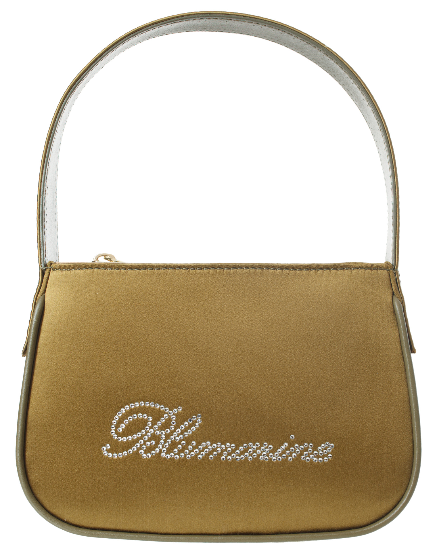 Blumarine Rhinestone Logo Bag