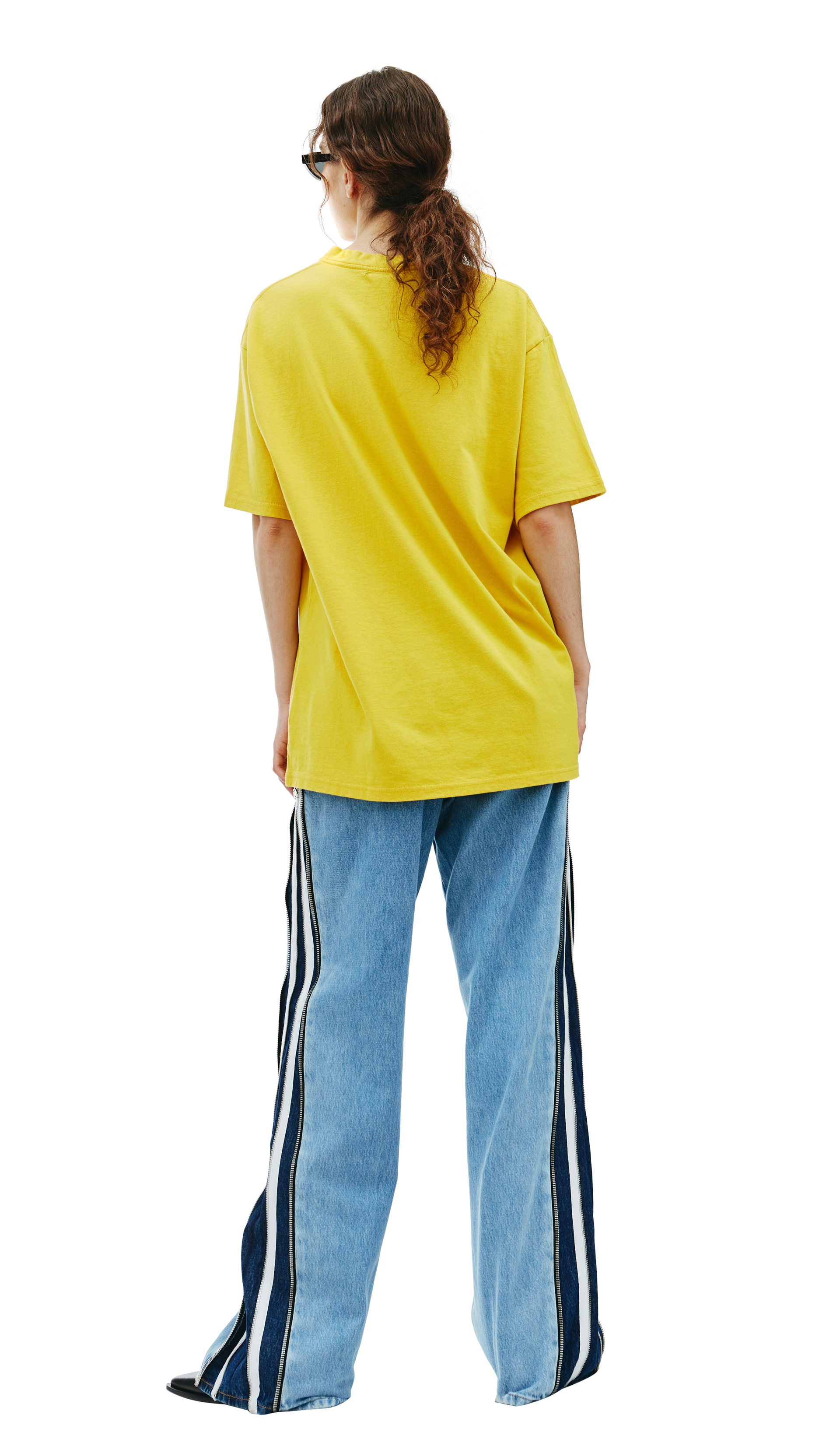 Undercover Yellow print t-shirt