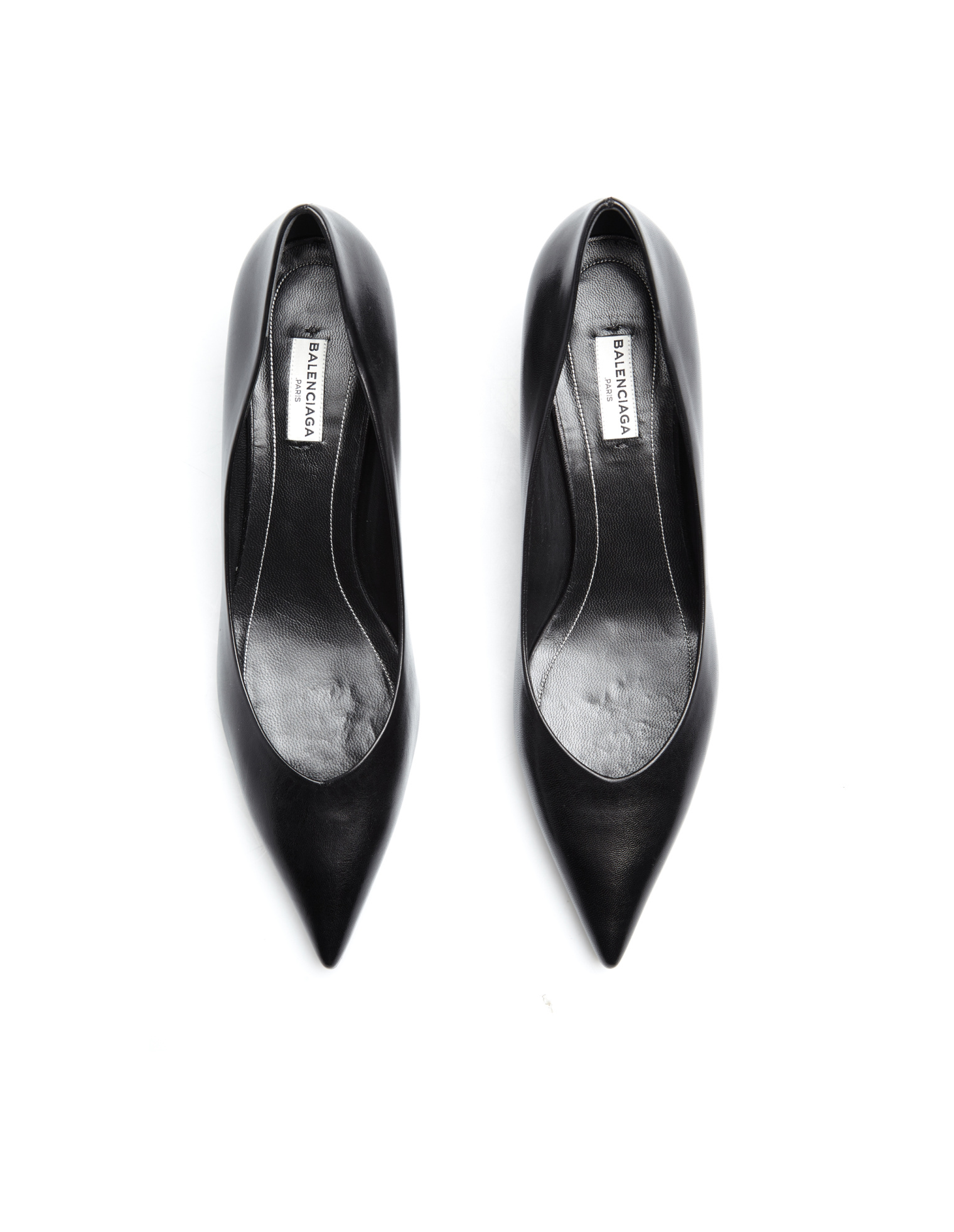 Balenciaga Leather kitten heels