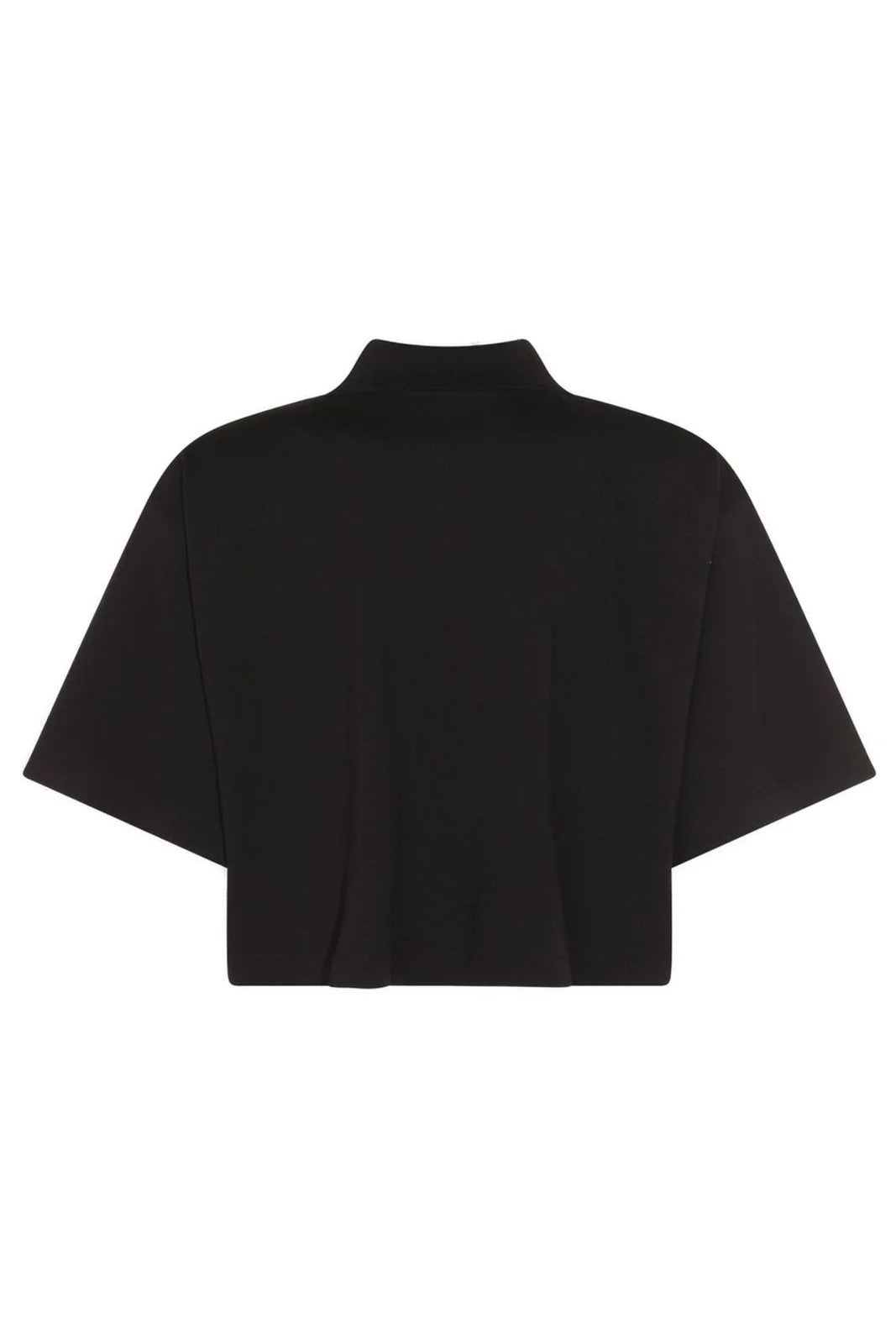 Alexander Wang Short Sleeved Cropped Polo T-shirt