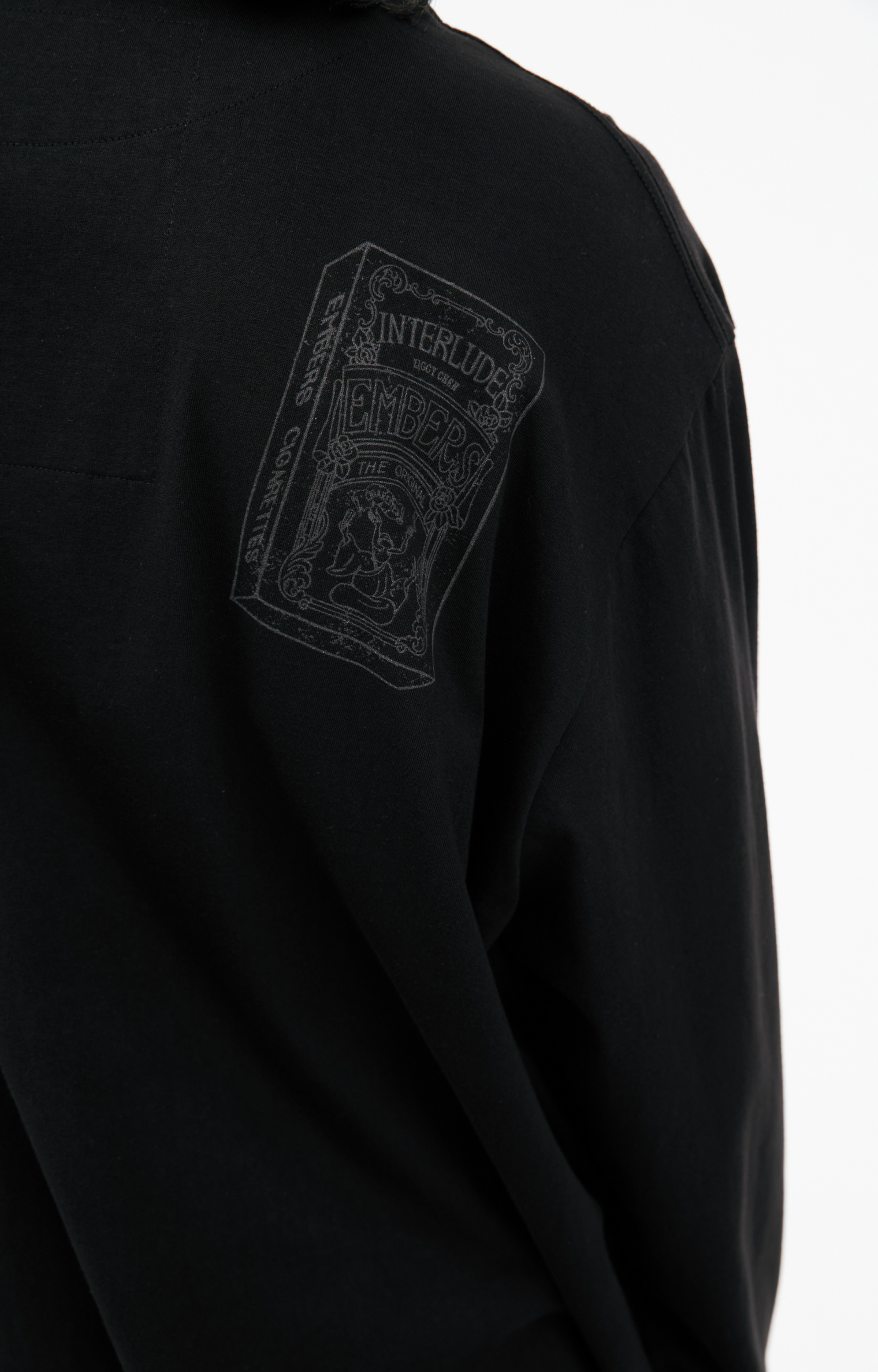 Ziggy Chen Black print polo