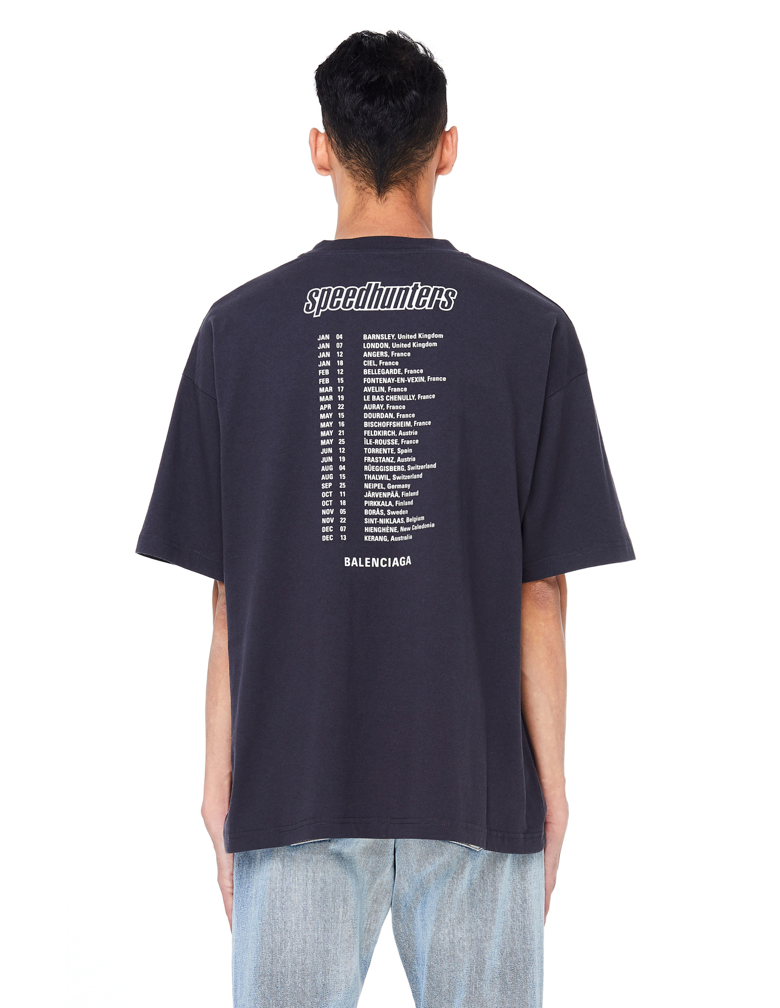 Balenciaga Speedhunters Black T-shirt