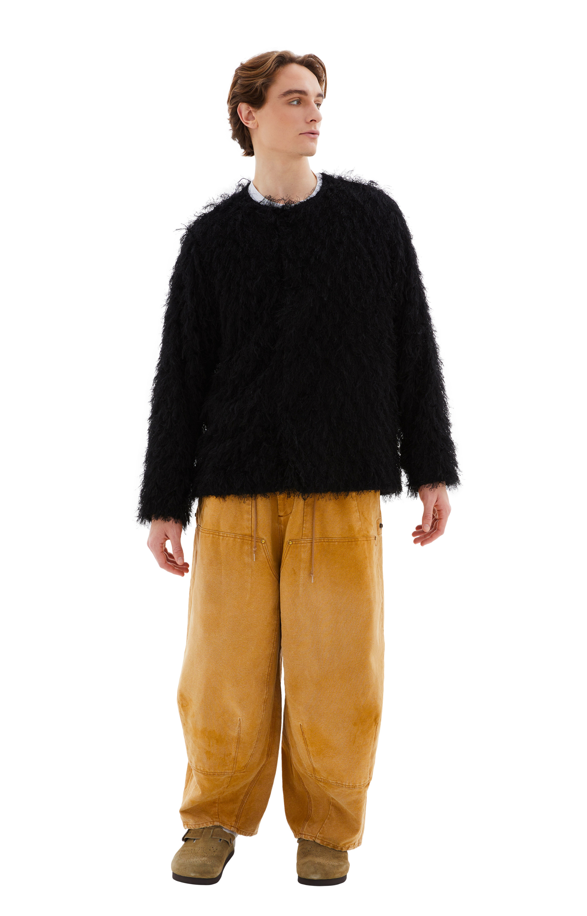 Needles Black cardigan with buttons