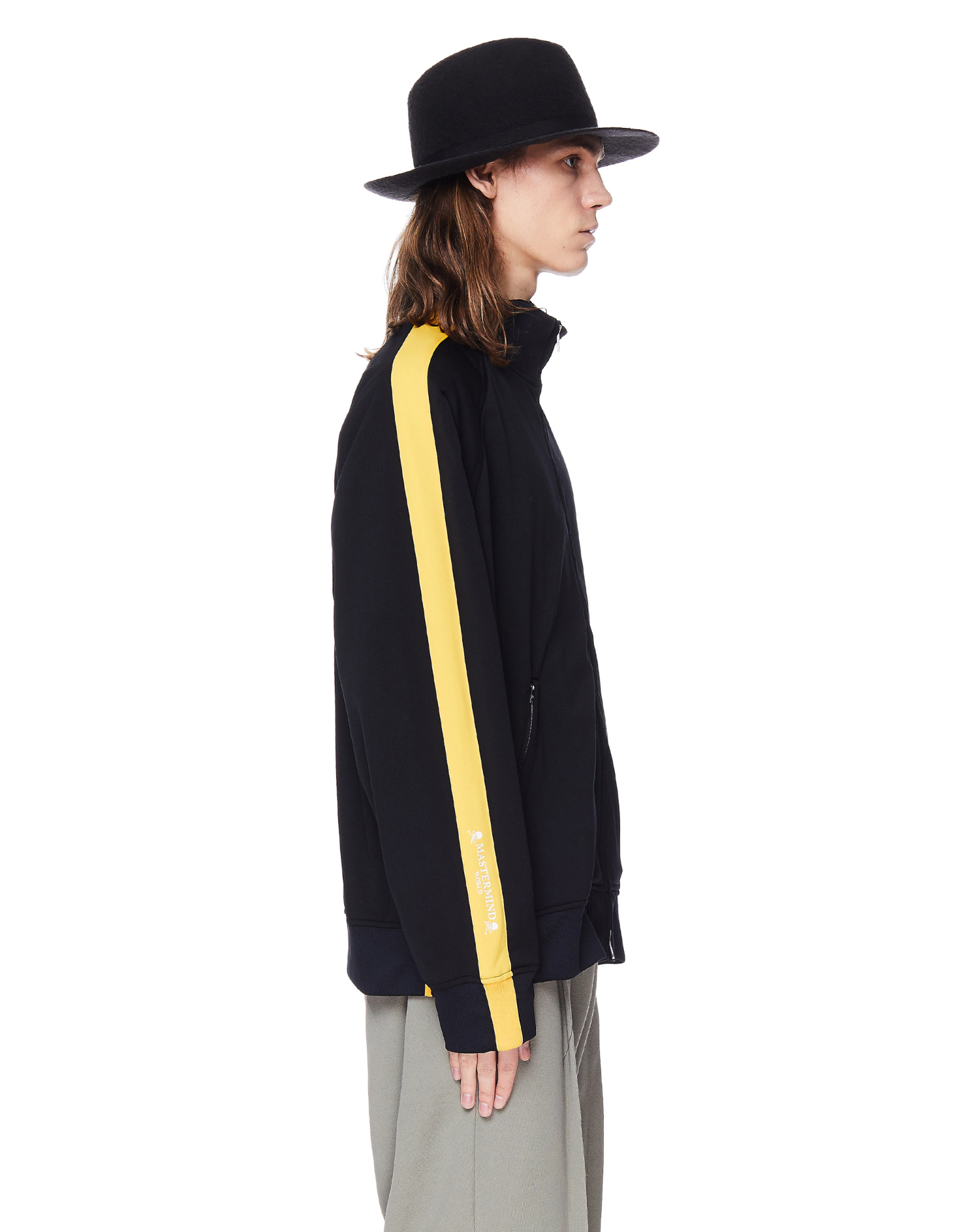 Mastermind WORLD Black & Yellow Track Jacket