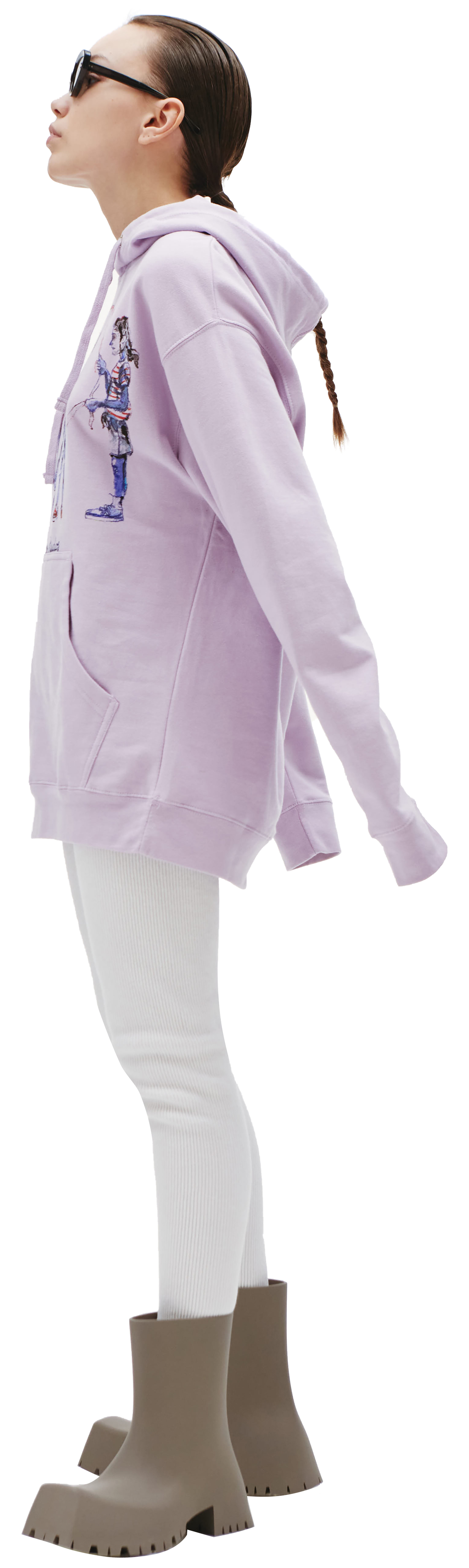 KidSuper Printed Cotton Hoodie