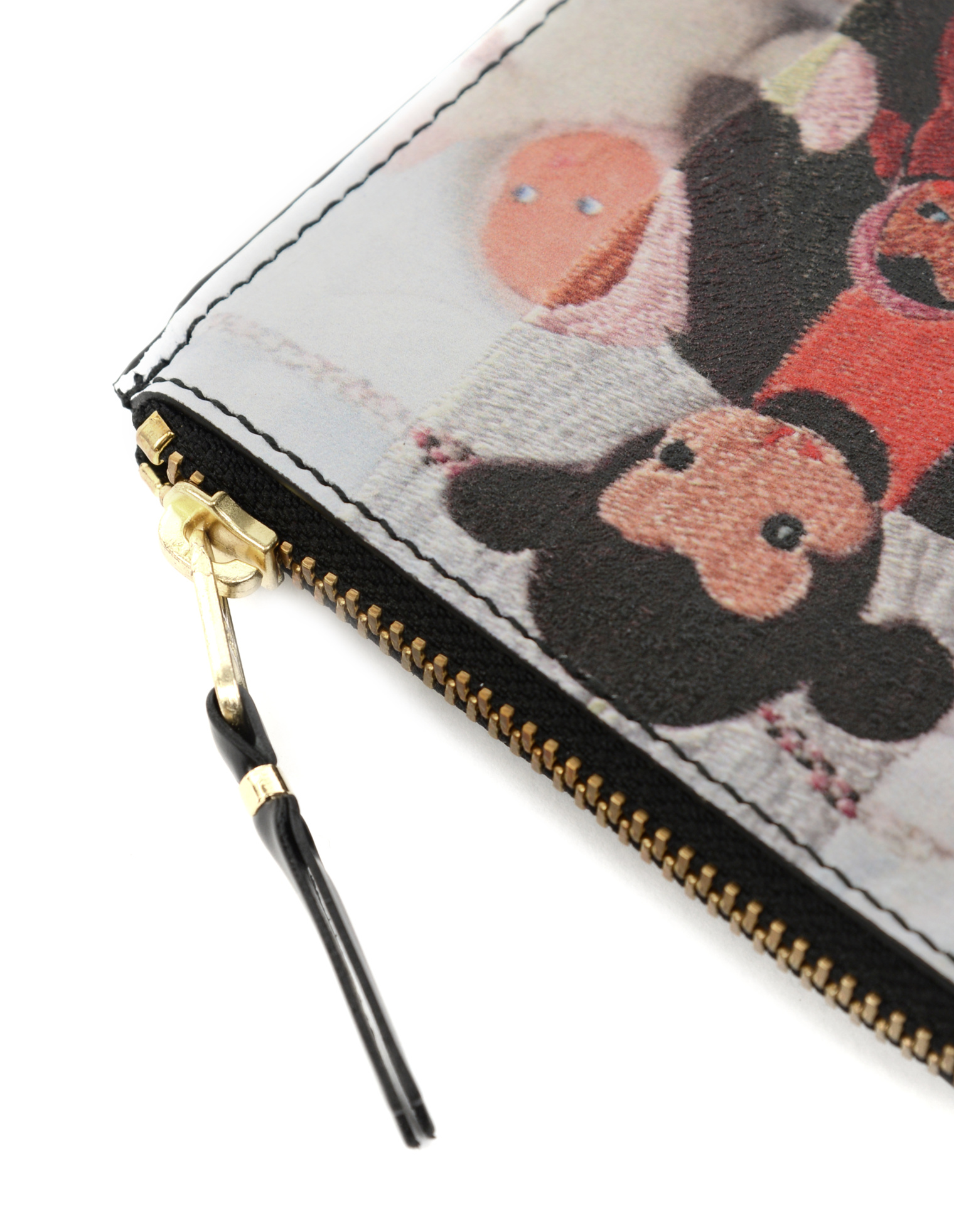 Comme des Garcons Wallets Кожаный кошелек на молнии