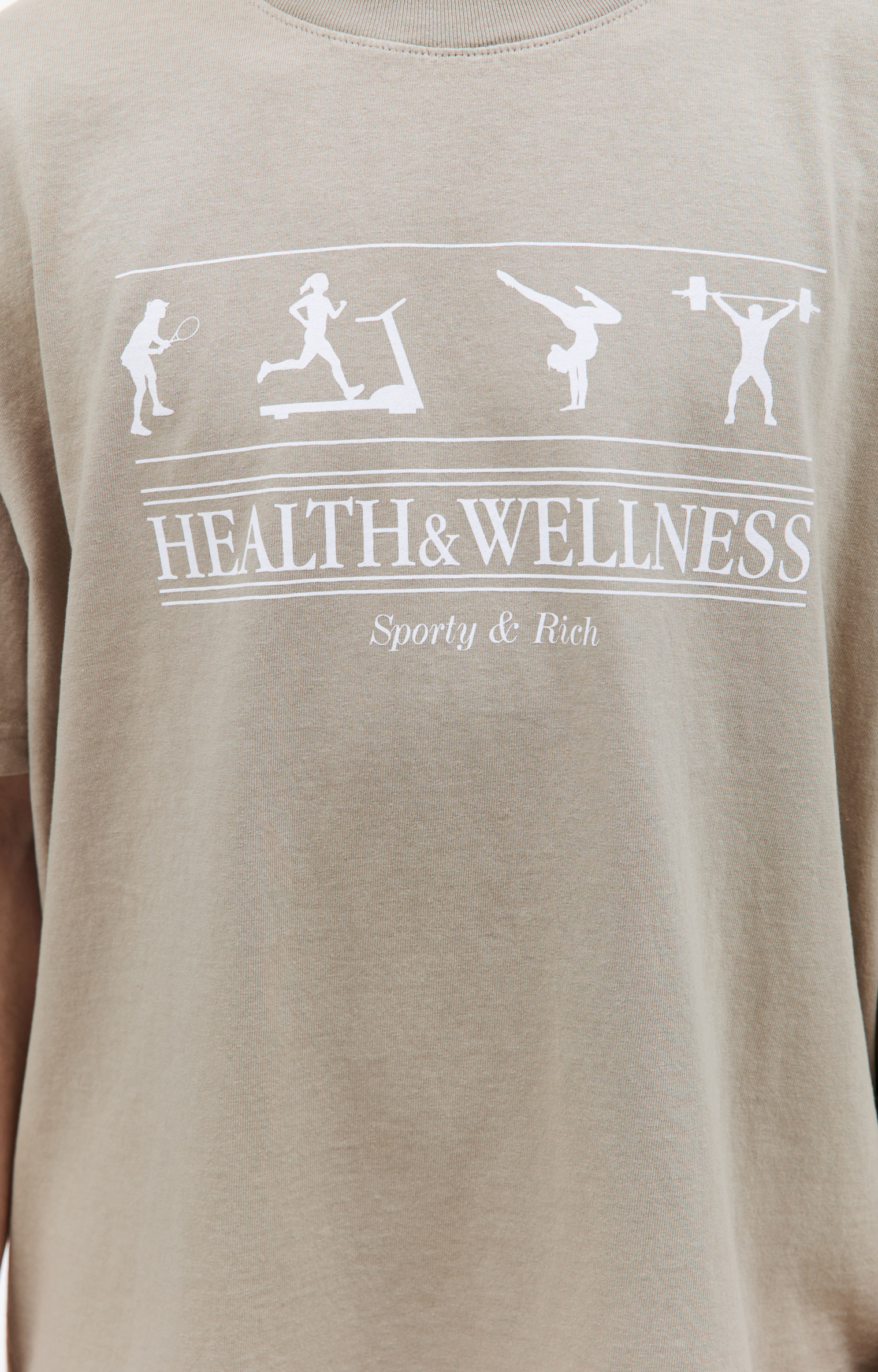 SPORTY & RICH Health & Wellness t-shirt