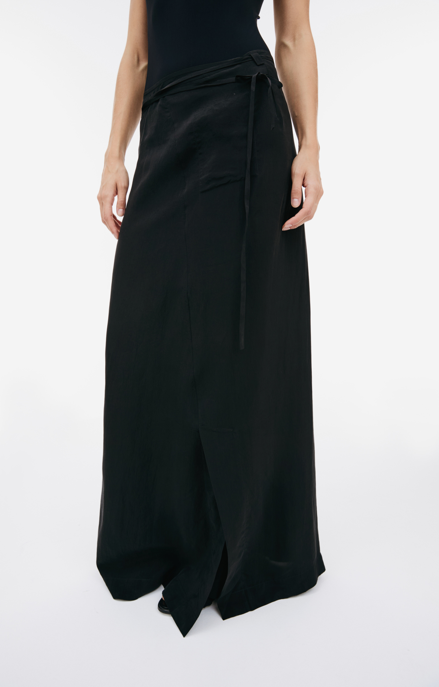 Ziggy Chen Black maxi skirt