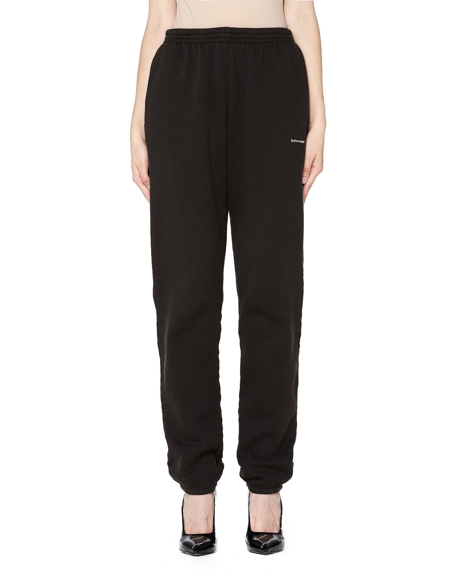 Balenciaga Grey Cotton Sweatpants