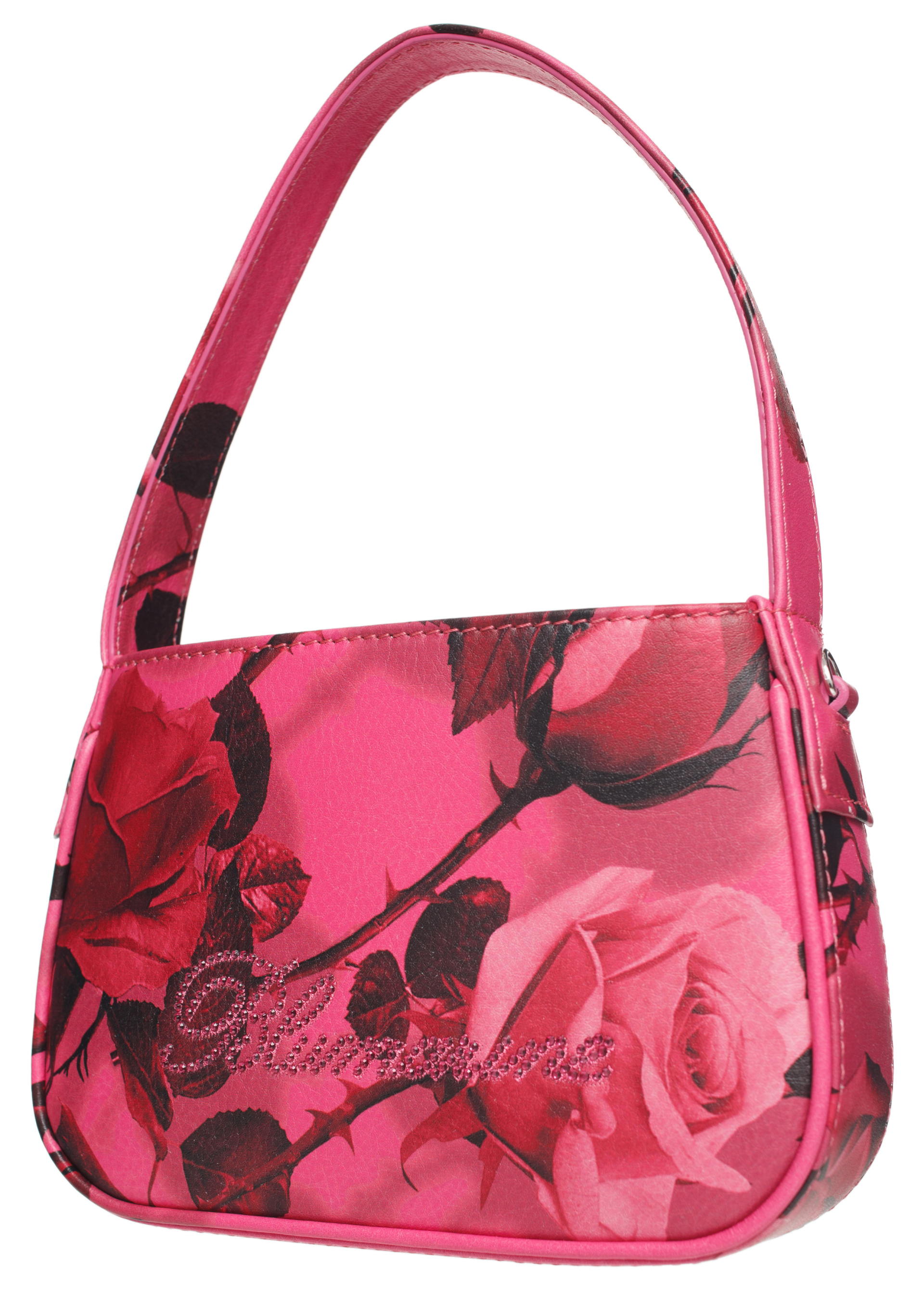 Blumarine Borsa mini bag with rhinestone logo