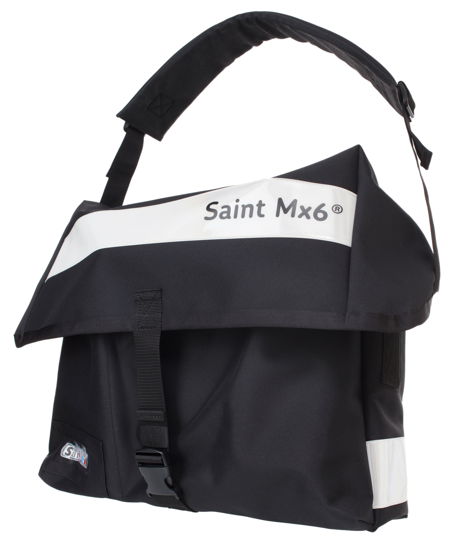 Saint Michael Black messanger bag