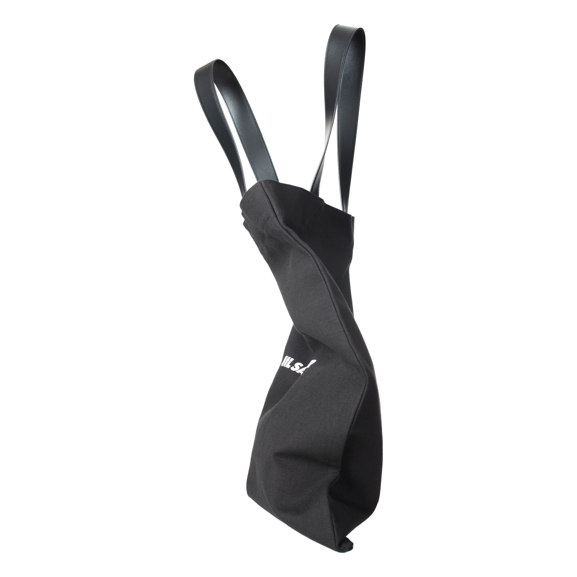 Jil Sander Logo print shopper bag