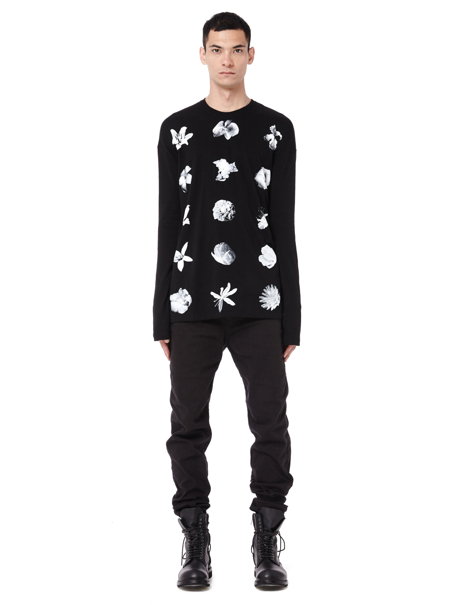 Julius Cotton and modal long sleeve t-shirt