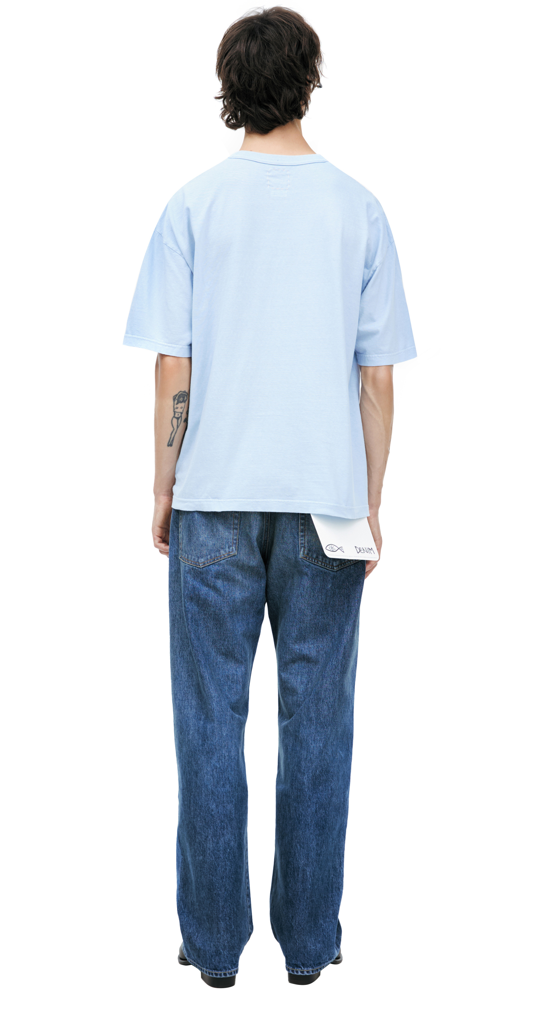 visvim Blue print t-shirt