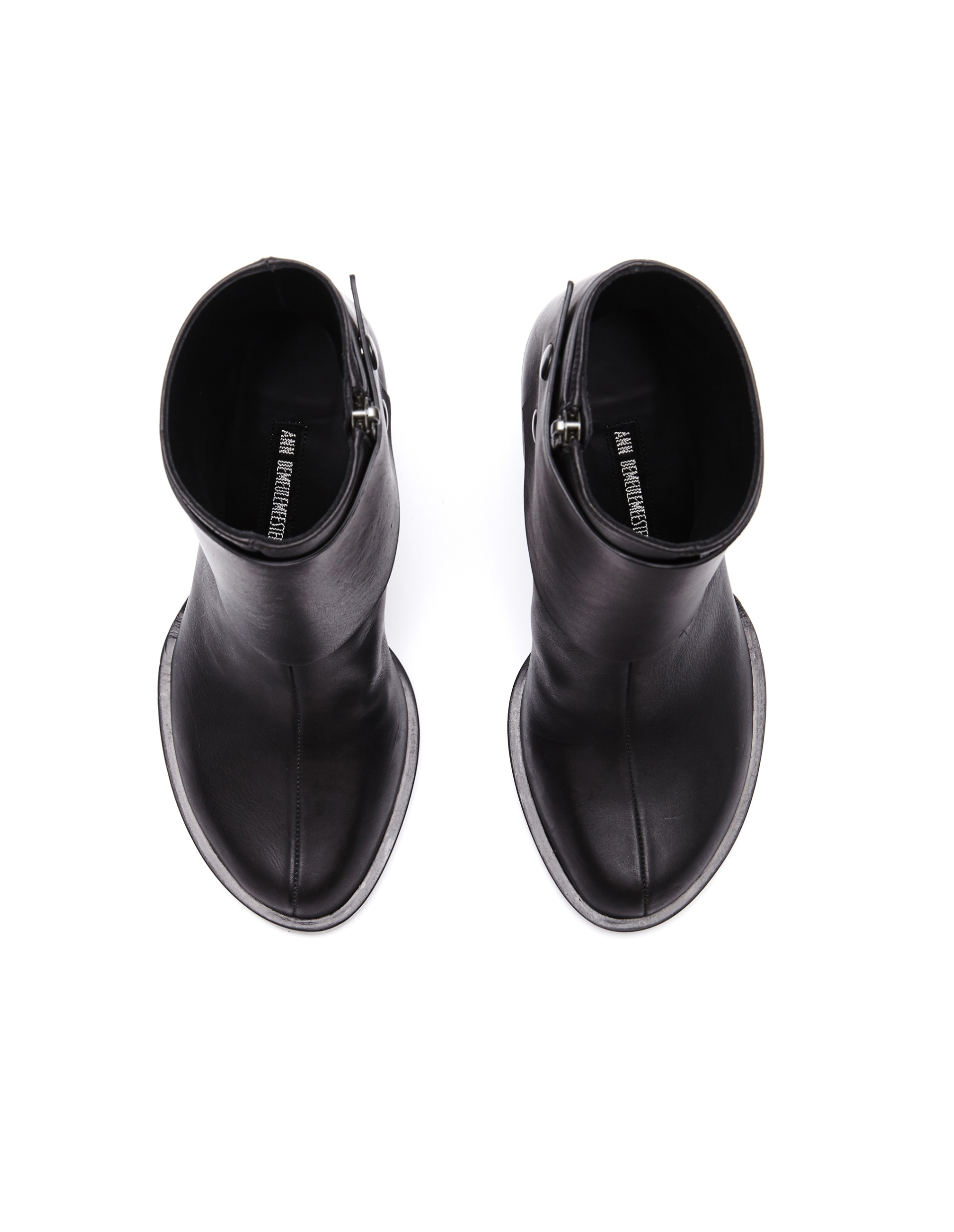 Ann Demeulemeester Leather ankle boots