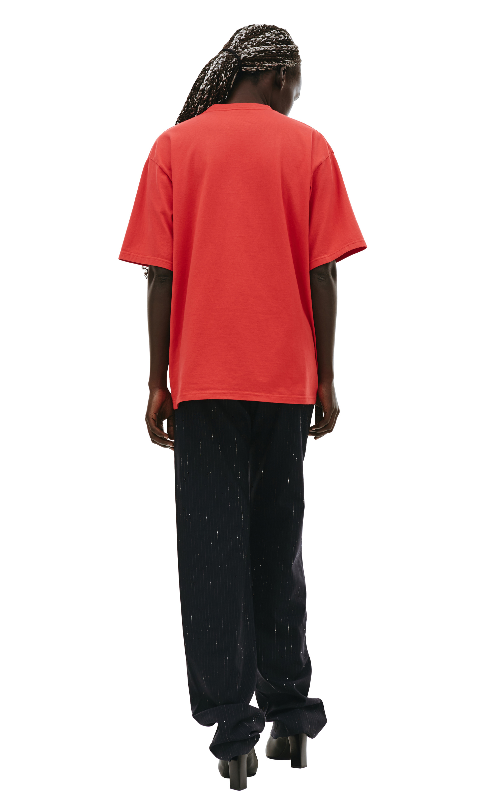 Undercover Red \'U\' printed t-shirt