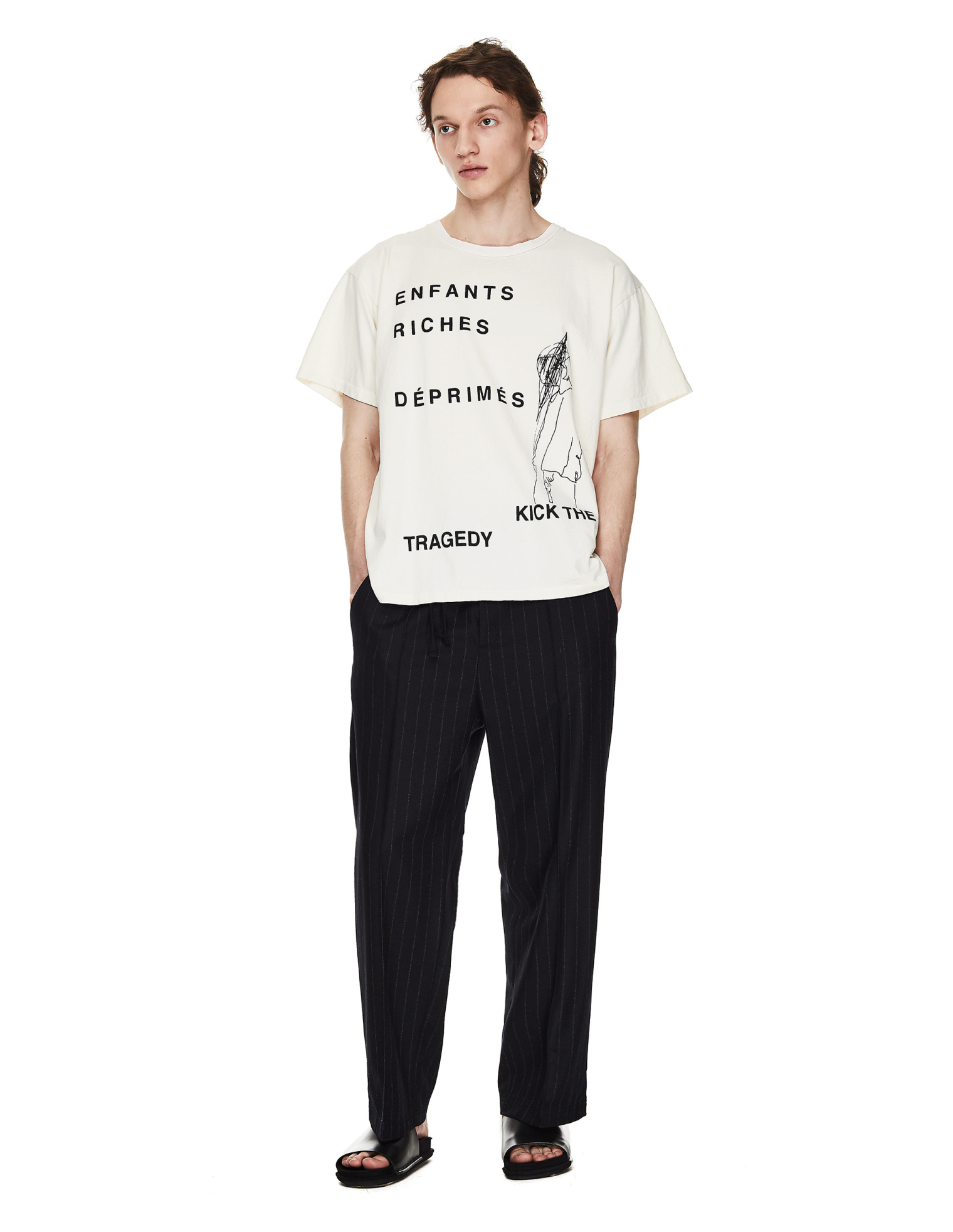 Enfants Riches Déprimés Ivory Kick The Tragedy T-Shirt