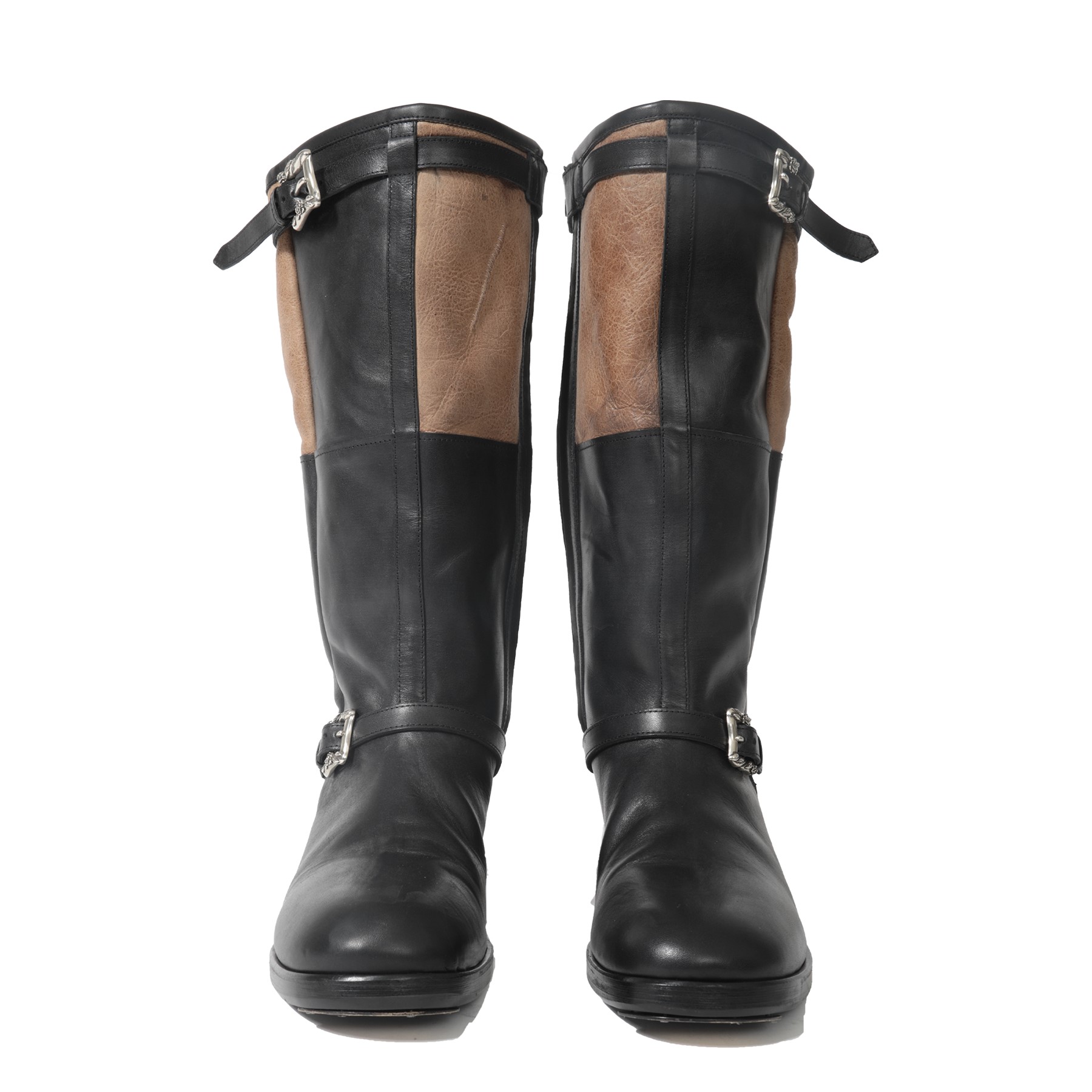 Enfants Riches Déprimés Leather boots with inserts