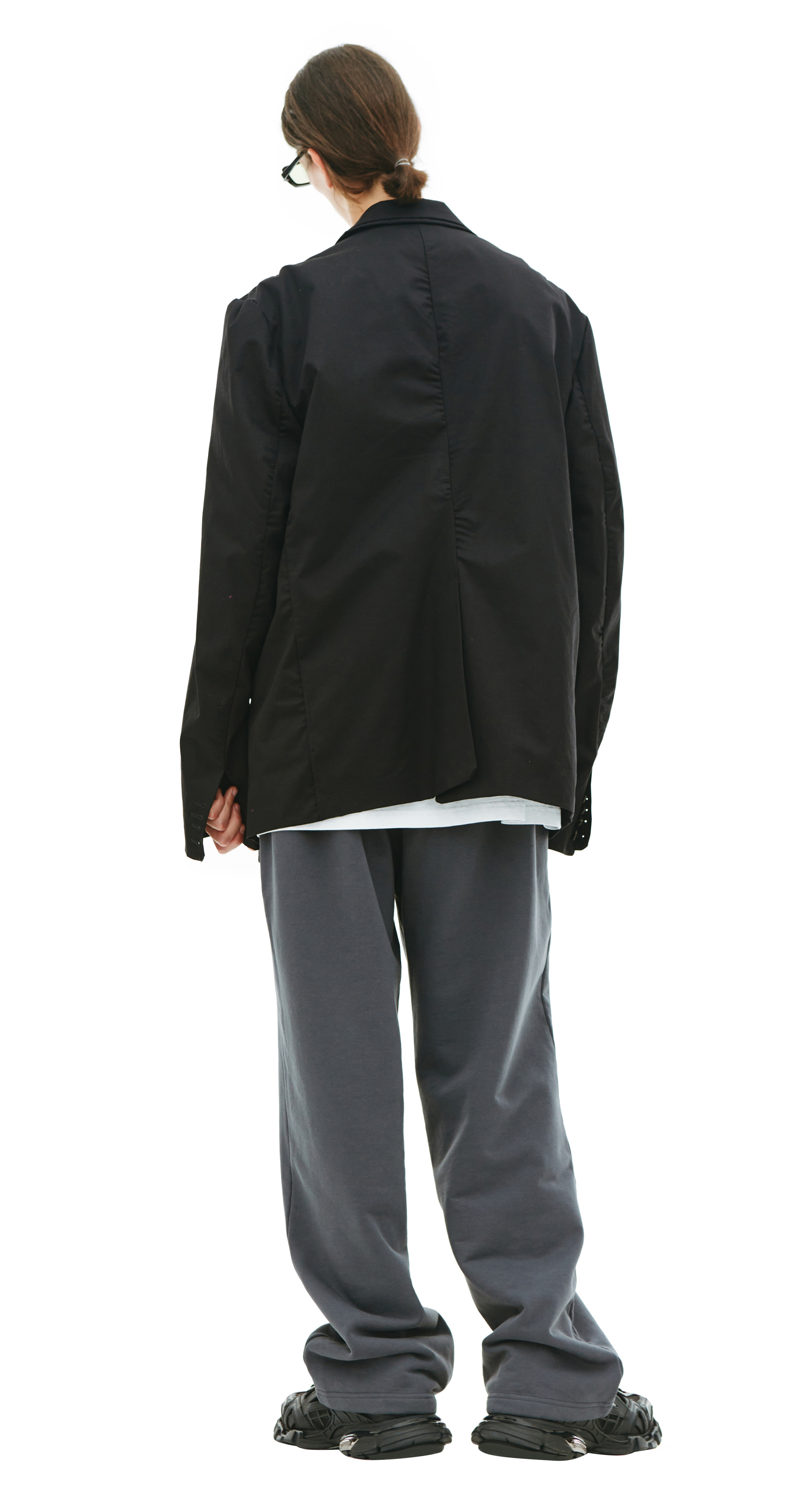 Balenciaga Black oversized blazer