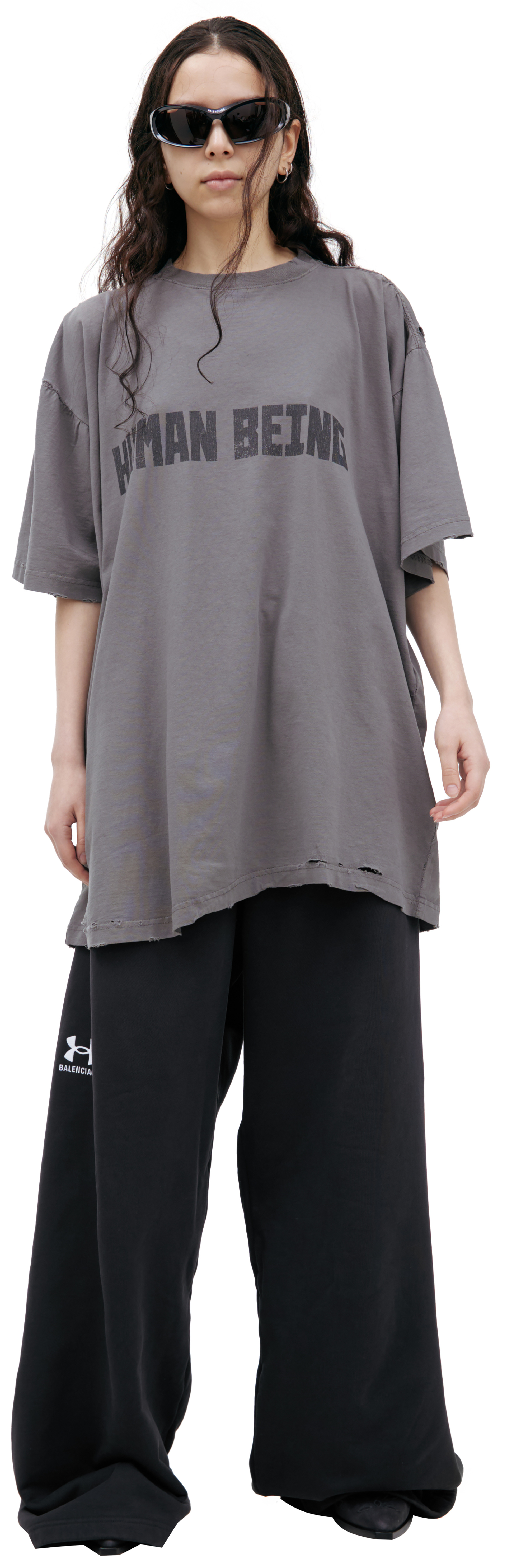 Balenciaga \'human being\' t-shirt