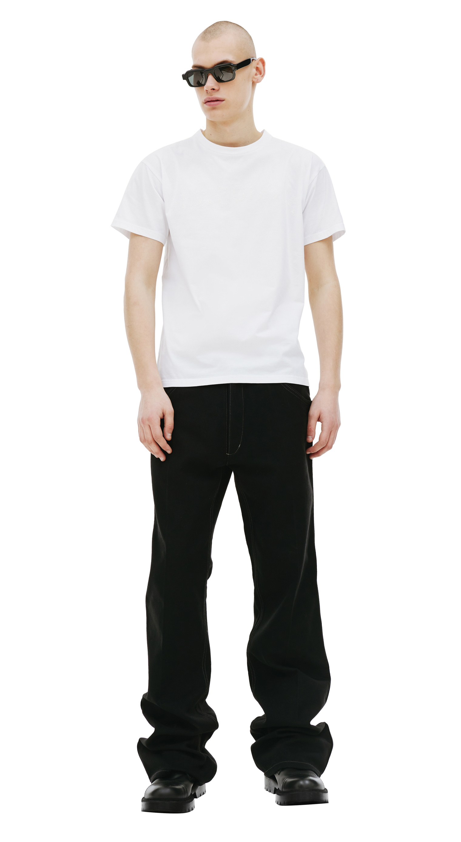 Maison Margiela Logo embroidered t-shirt