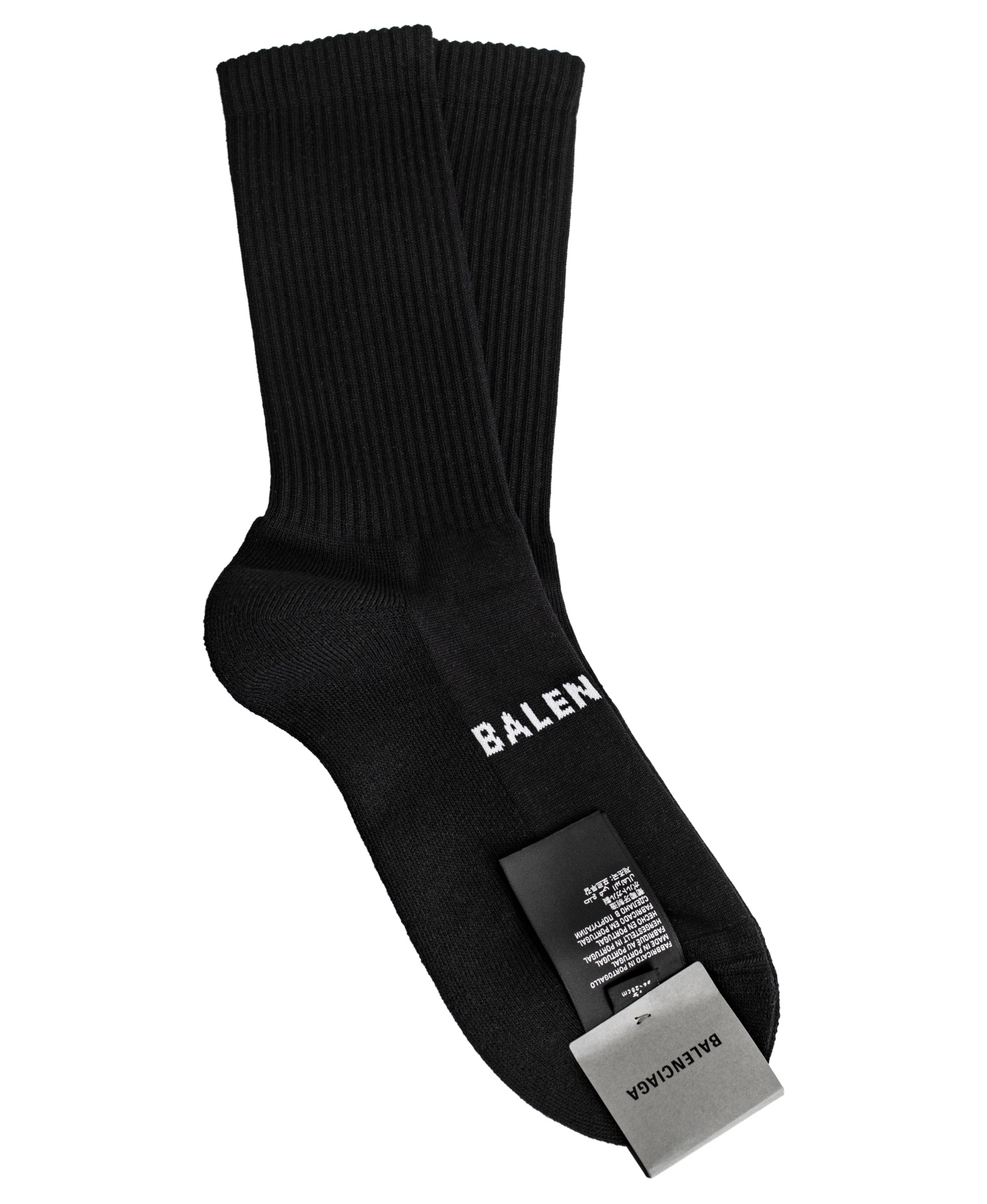 Balenciaga Черные носки с логотипом