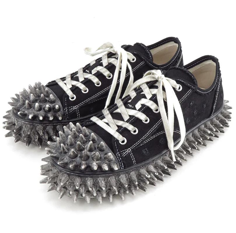 Doublet DIRTY SPIKE TOE CAP CANVAS sneakers